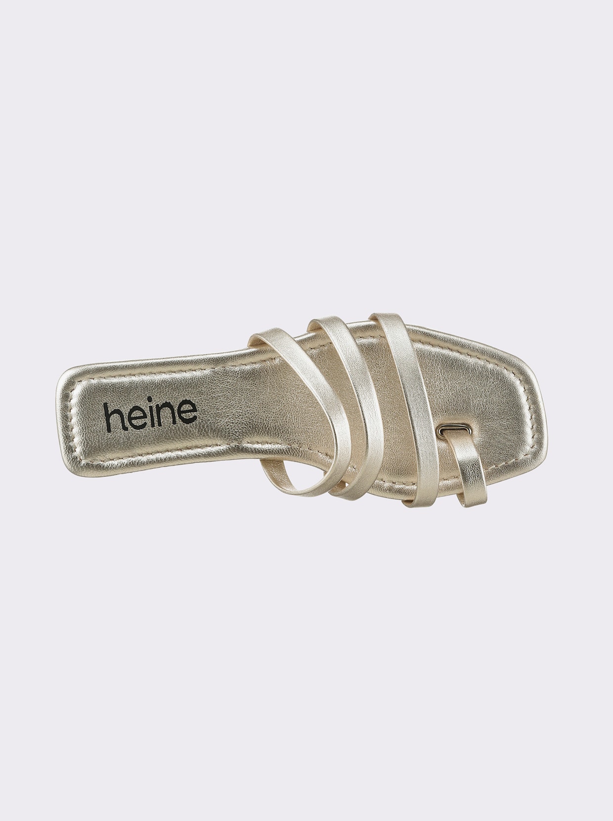 heine Mules - couleur or clair