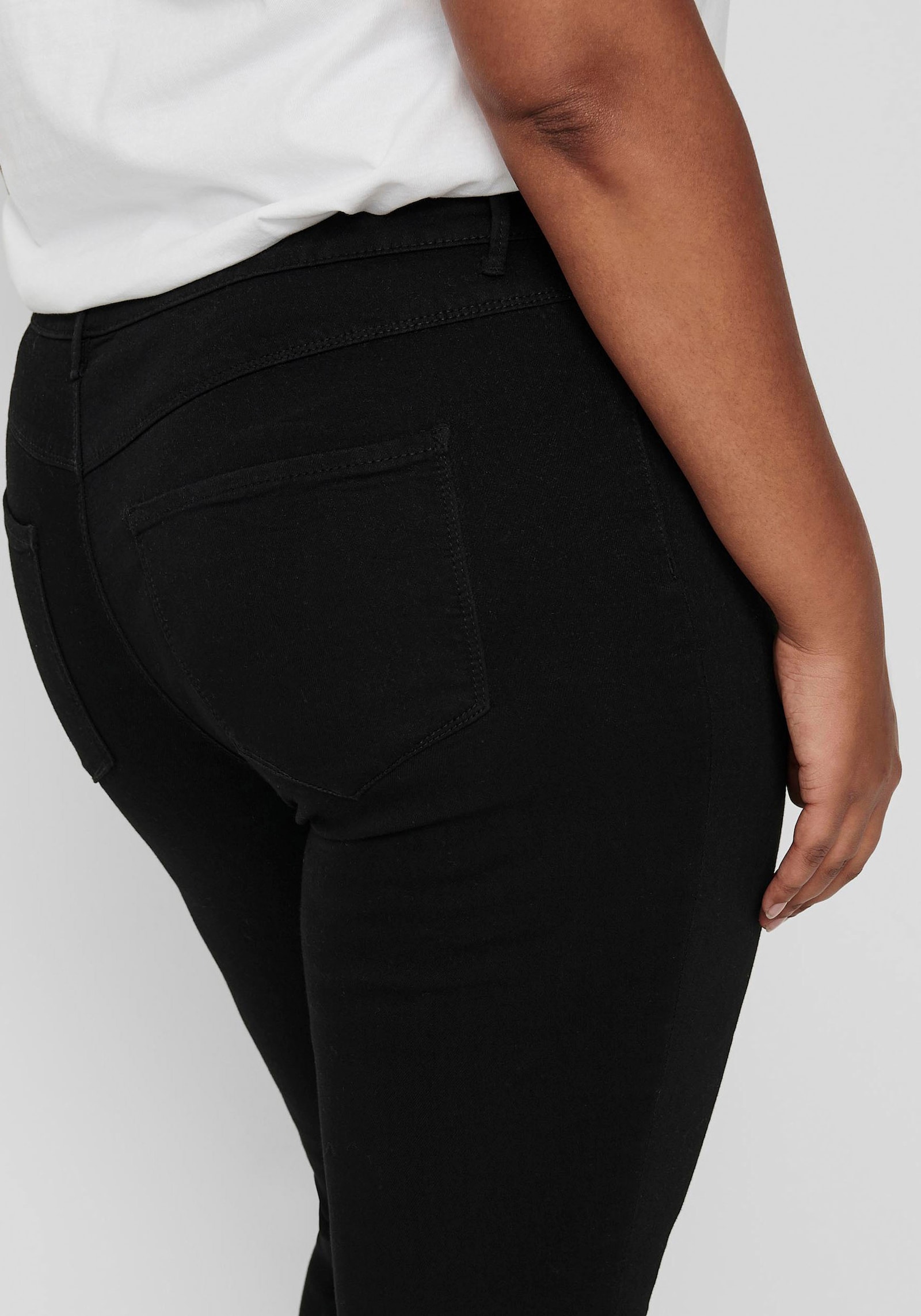 Skinny-fit-Jeans - black