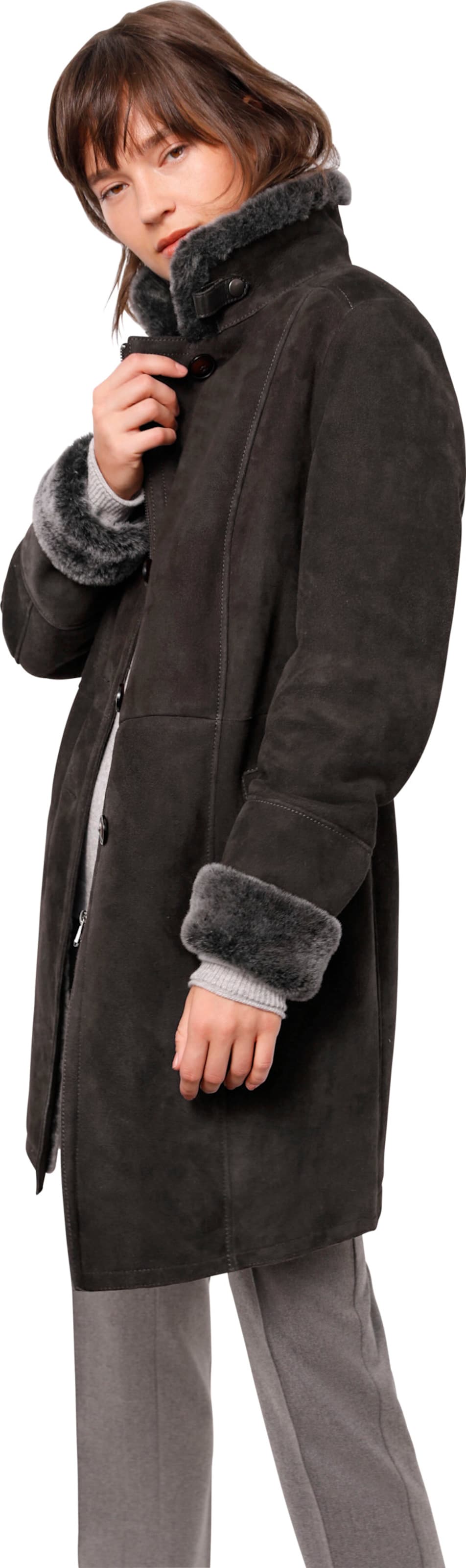 Thumbnail - Lammfelljacke