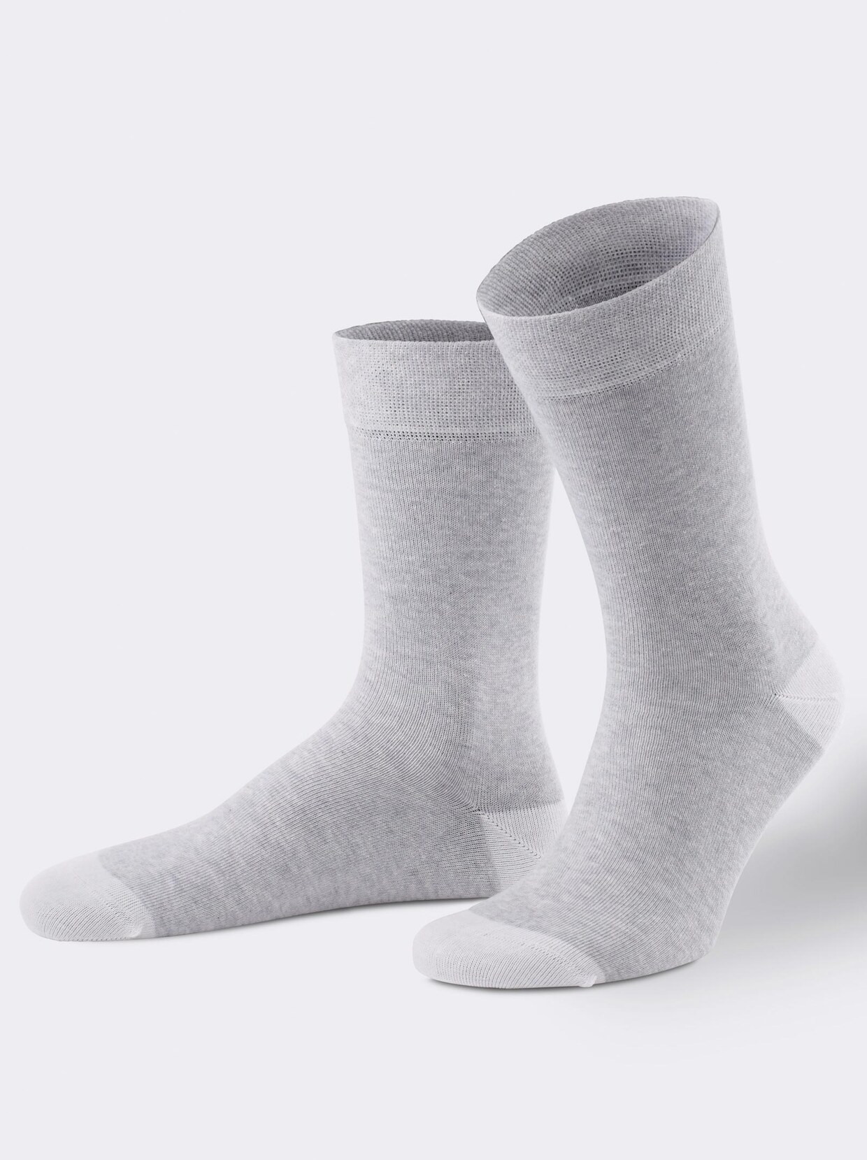 wäschepur Socken - hellgrau