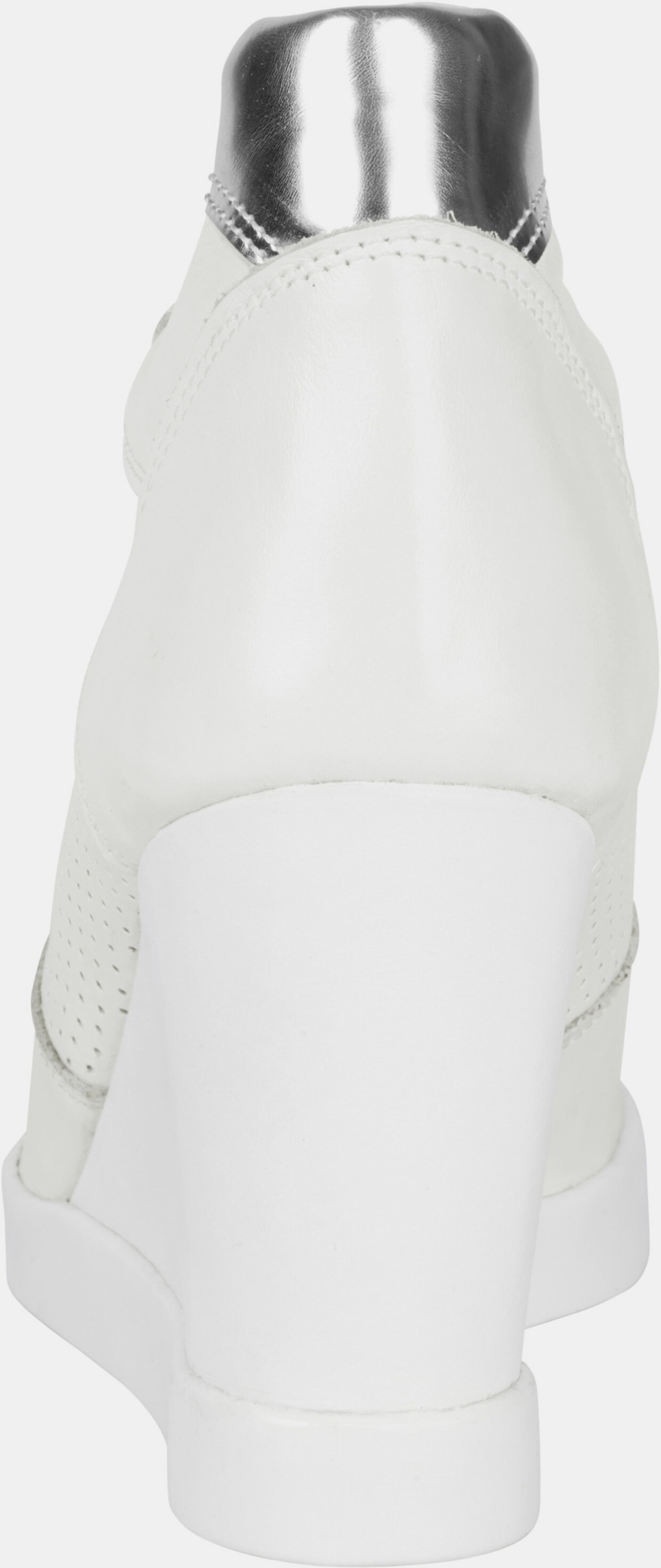 heine Sneakers met sleehak - wit