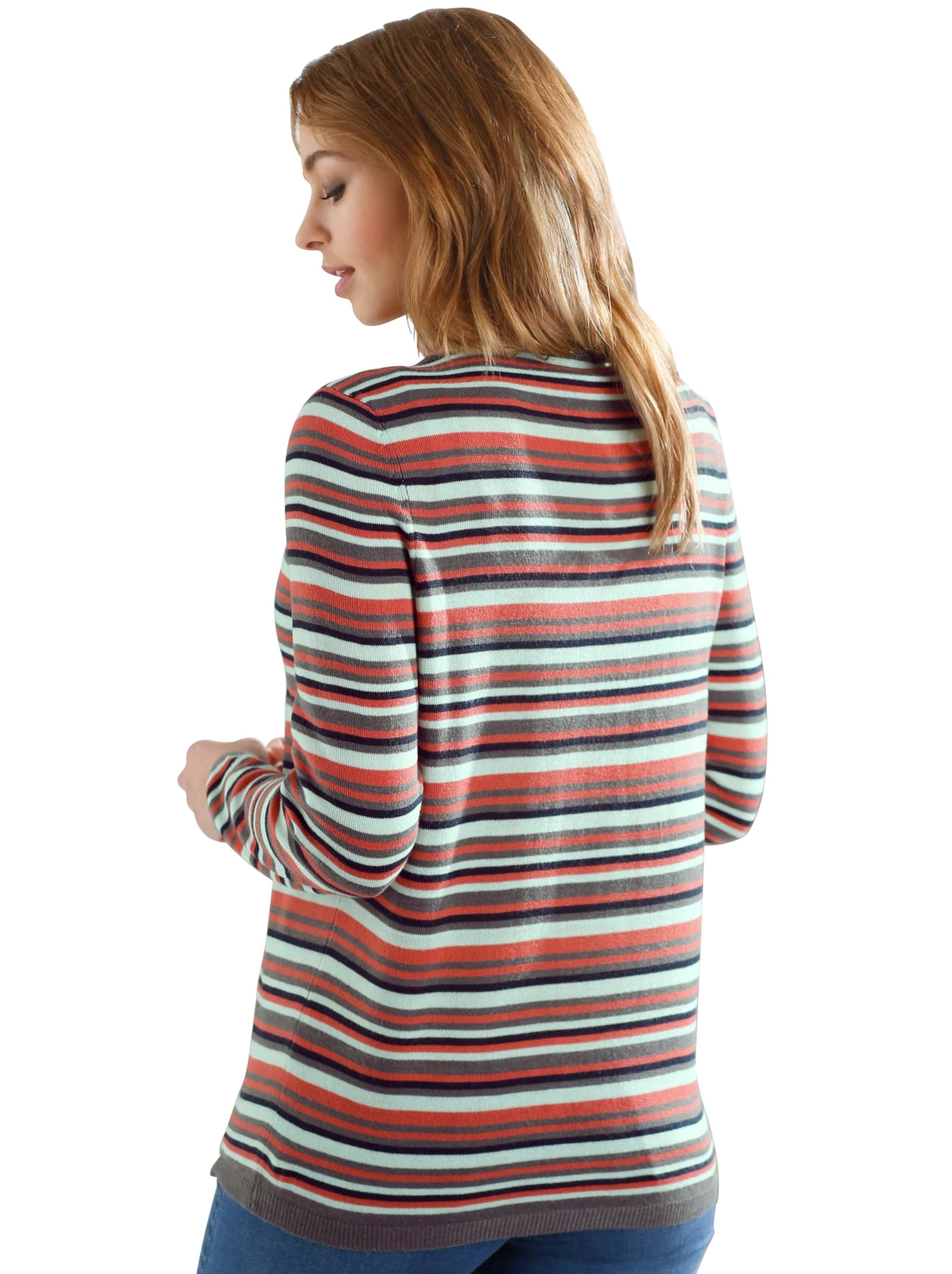 Pullover - terra-geringelt