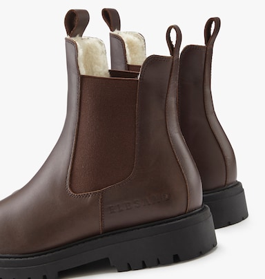 Elbsand Stiefelette - camelfarben