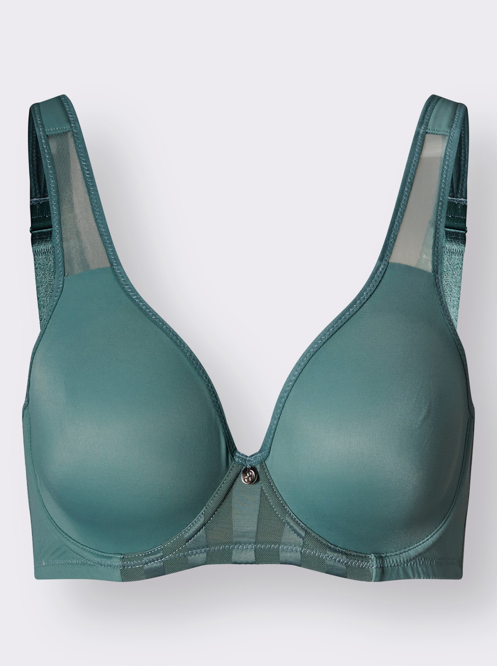 wäschepur T-Shirt-BH mit Bügel - jade