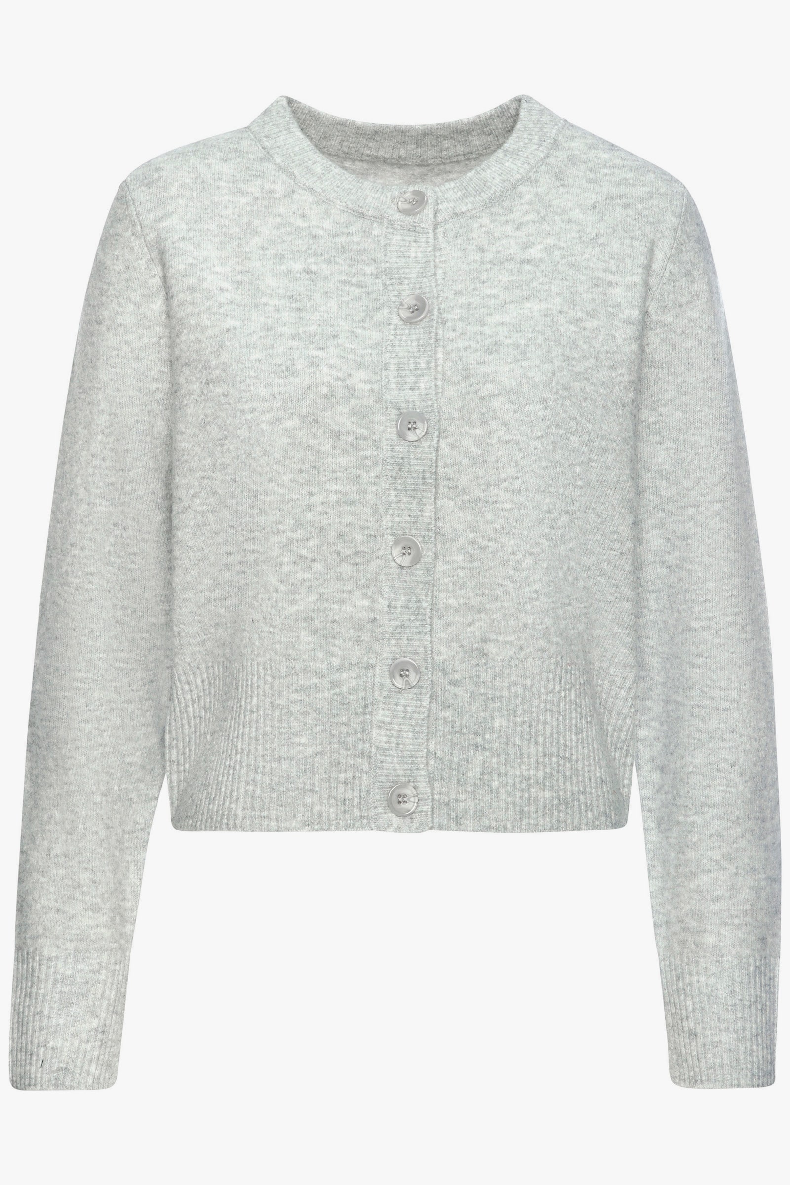 LASCANA Vest - grijs gemêleerd