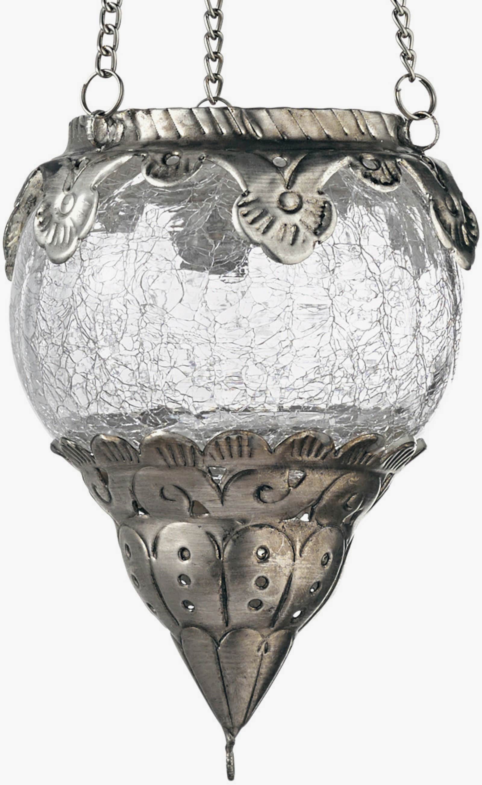 heine home Hängeampel - antiksilberfarben