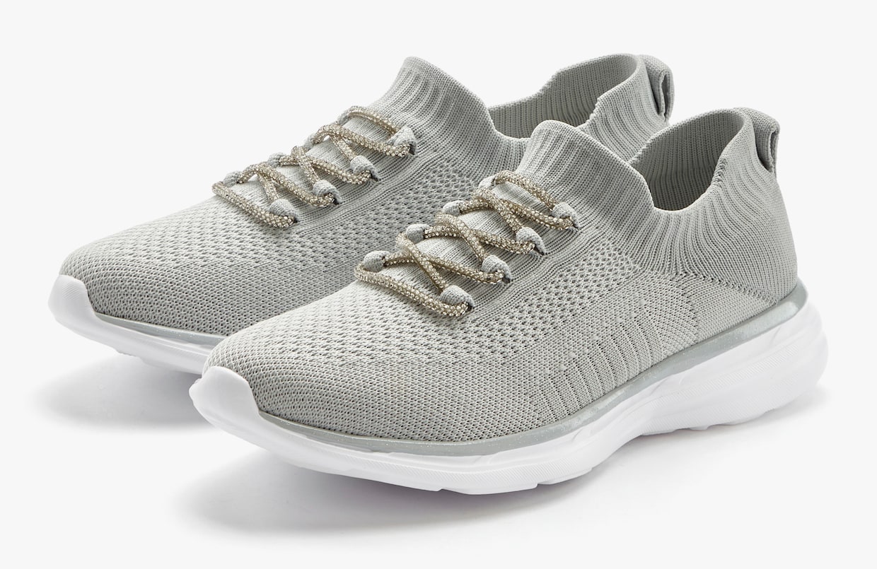 LASCANA Sneaker - hellgrau