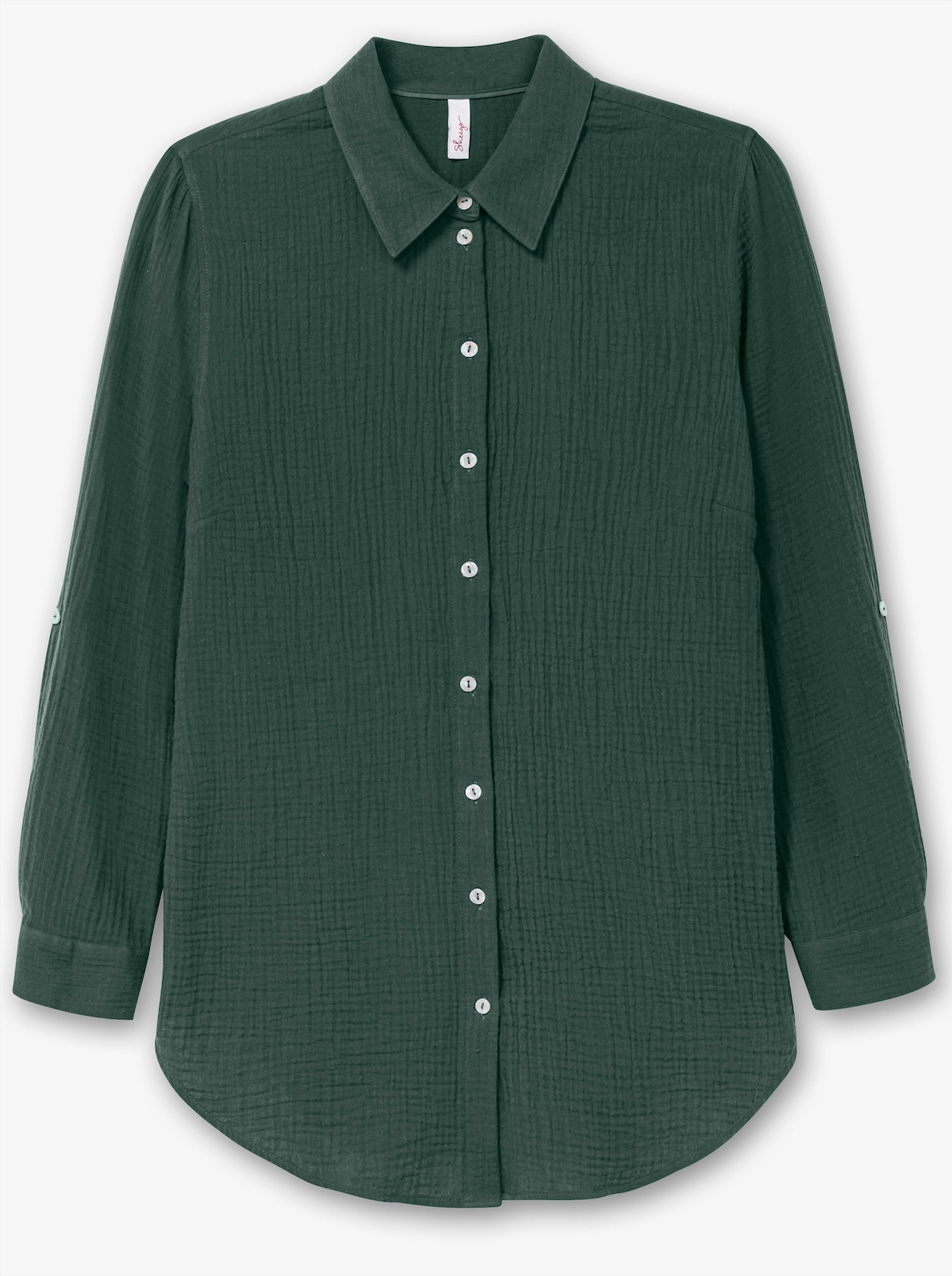 sheego Katoenen blouse - mos