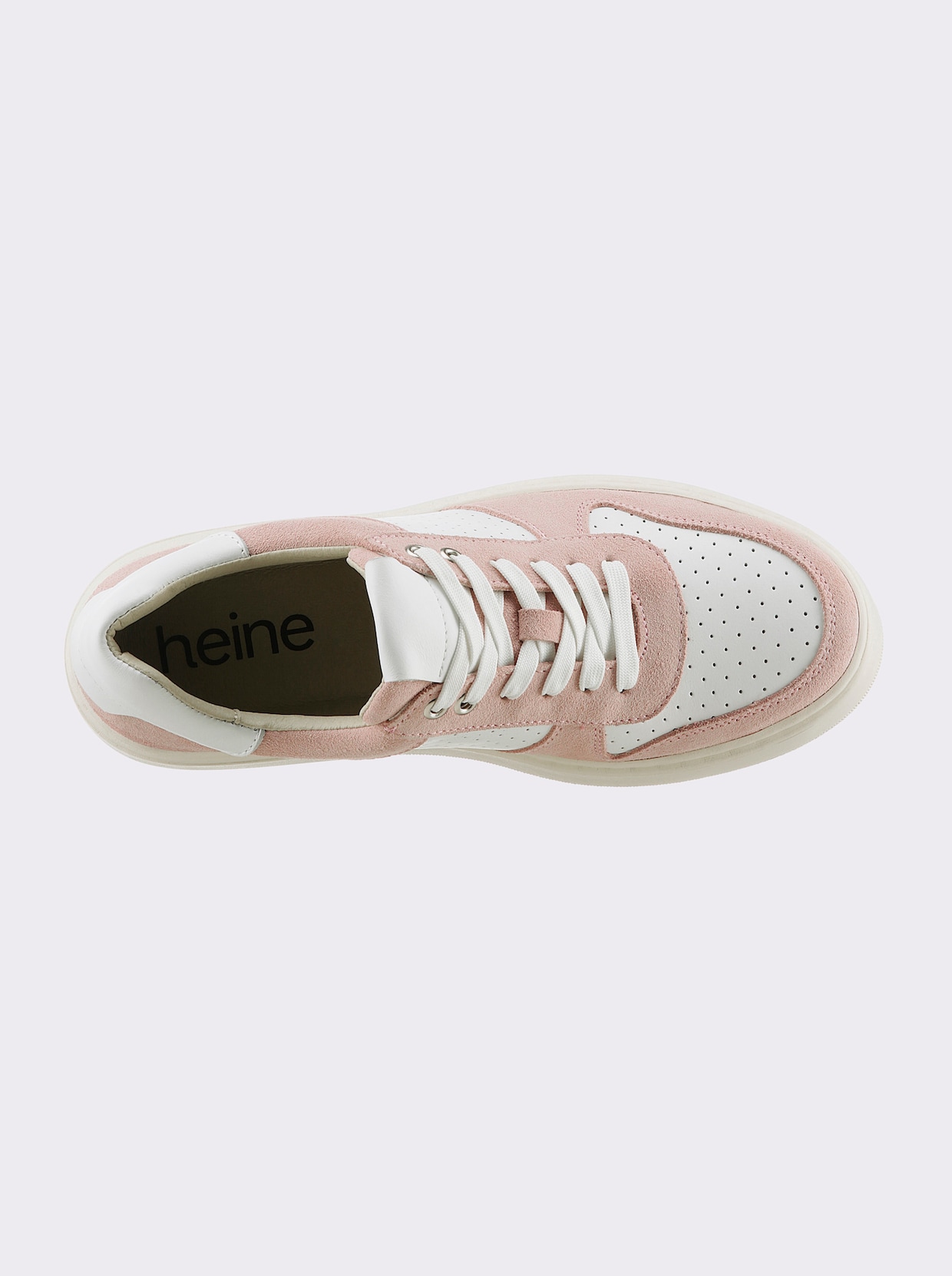 heine Sneaker - roze/wit