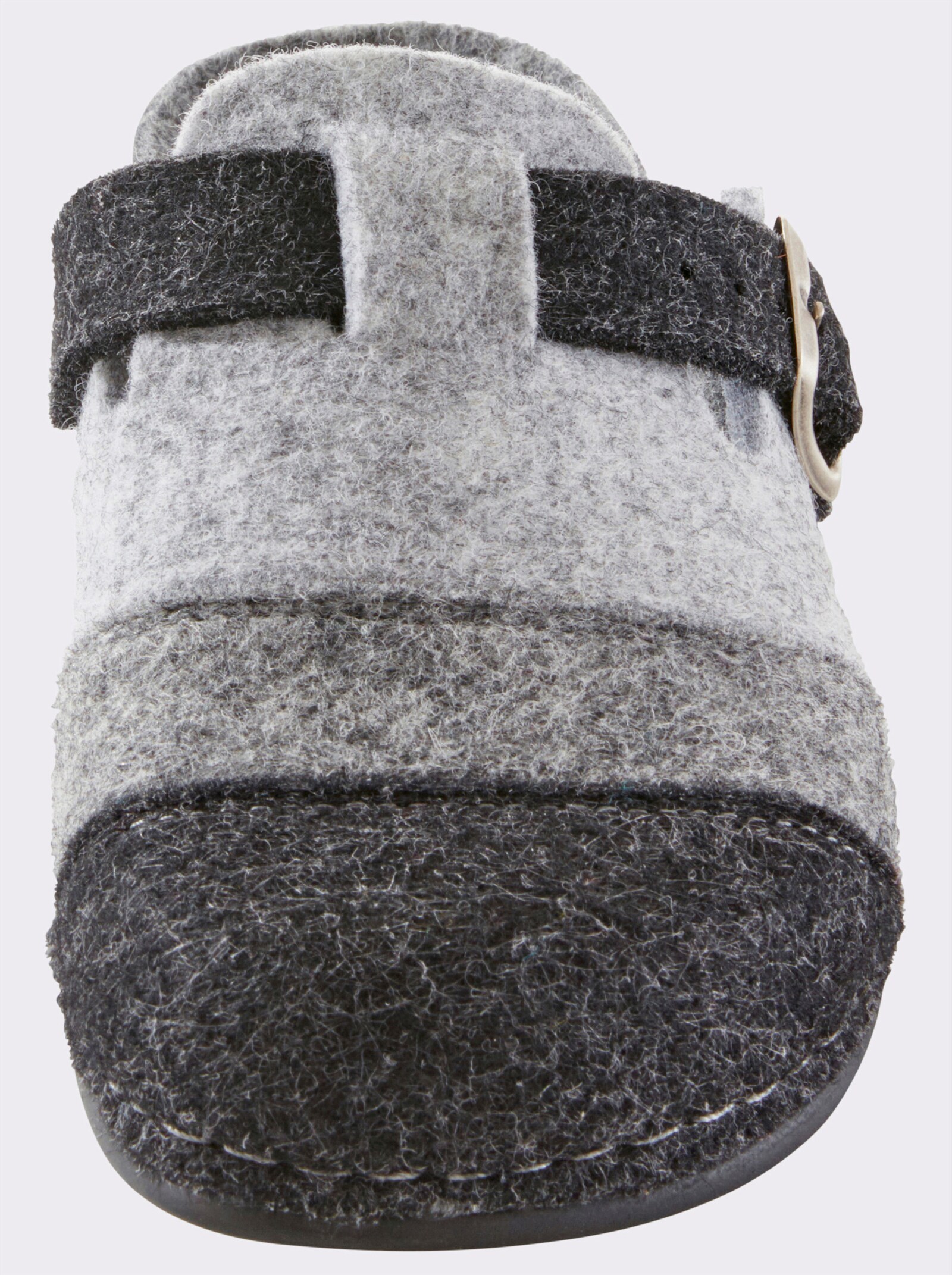 Dr. Feet Huisschoen - grijs gestreept