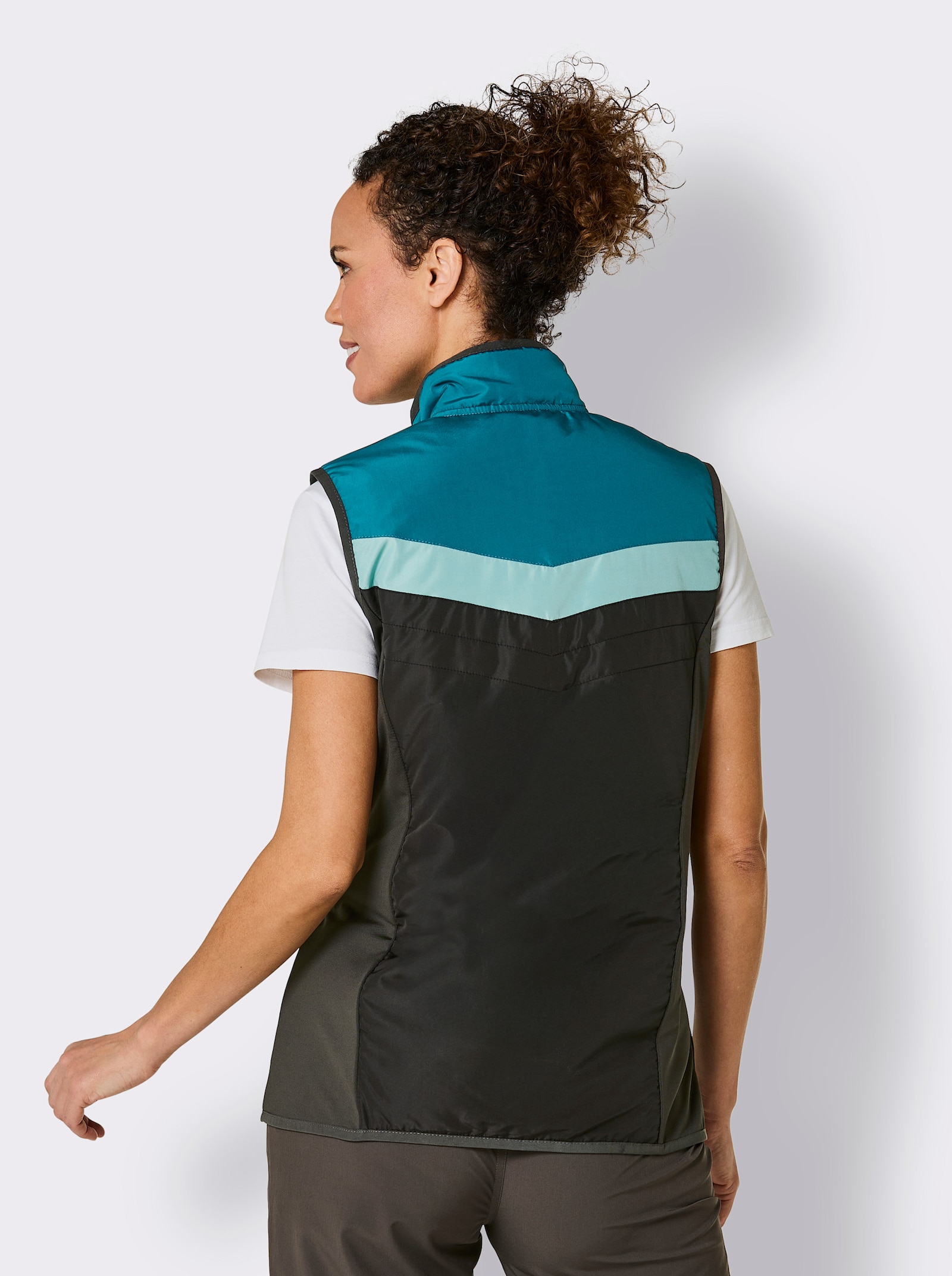 Catamaran Sports Steppweste mit elastischen Einsätzen - graphit