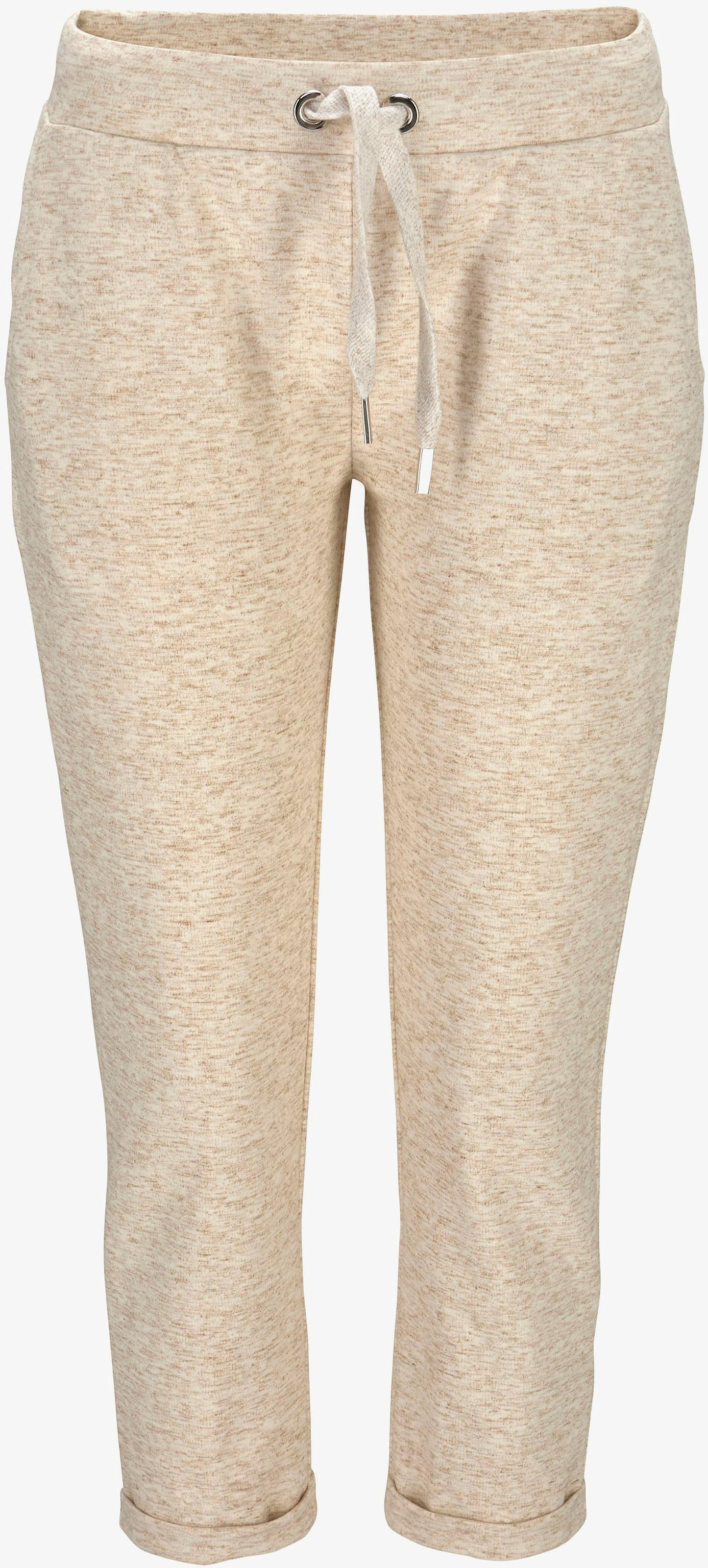 LASCANA Relaxhose - beige-meliert