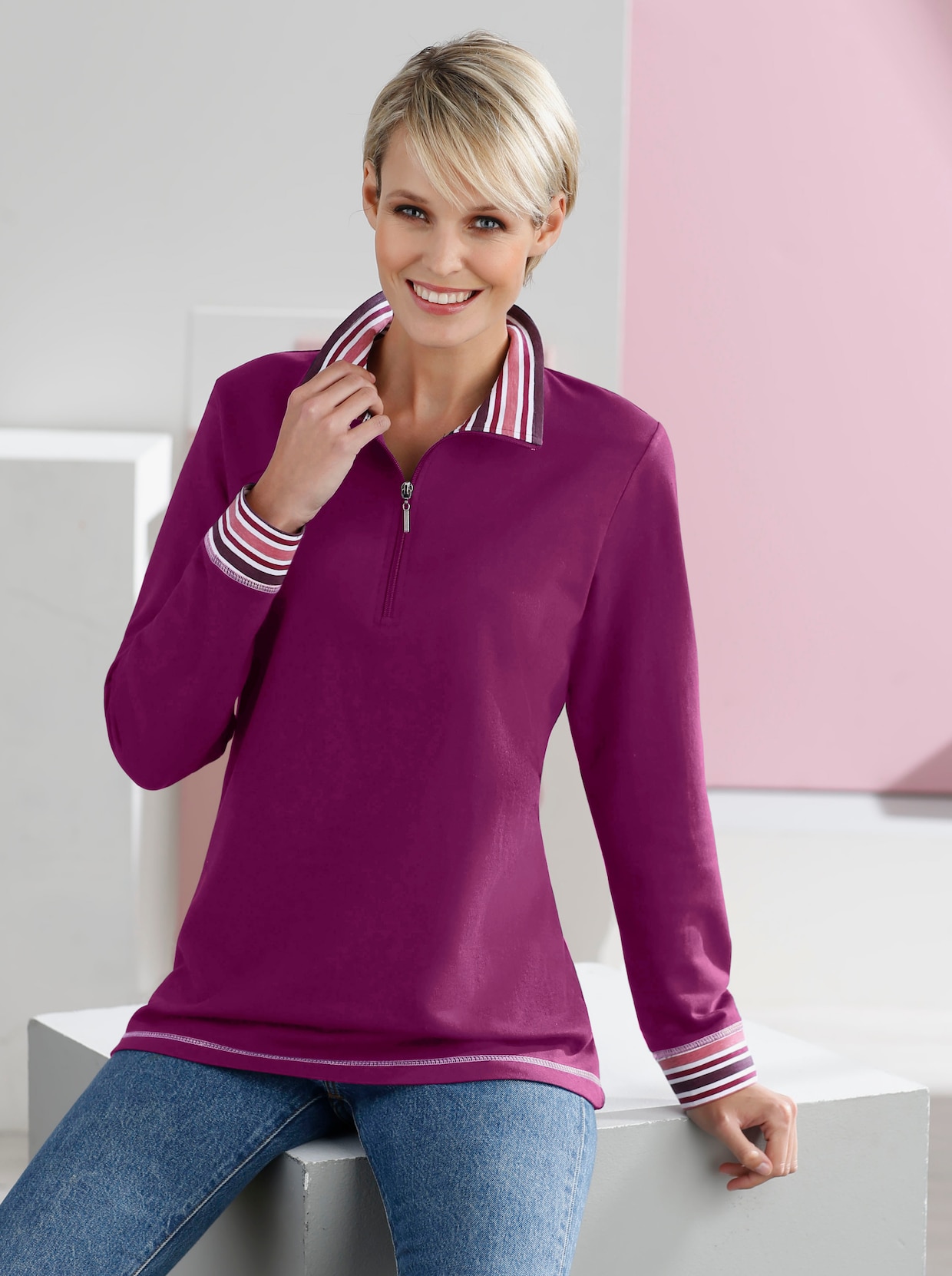 Sweatshirt - beere