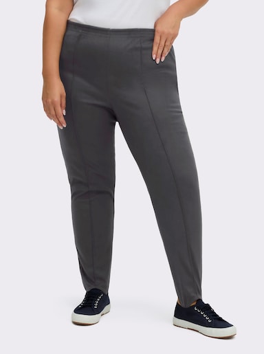 Bügelfaltenhose - grau