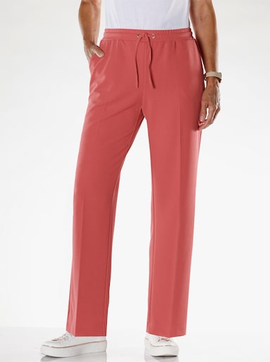 Schlupfhose aus formstabilem Interlock - grapefruit