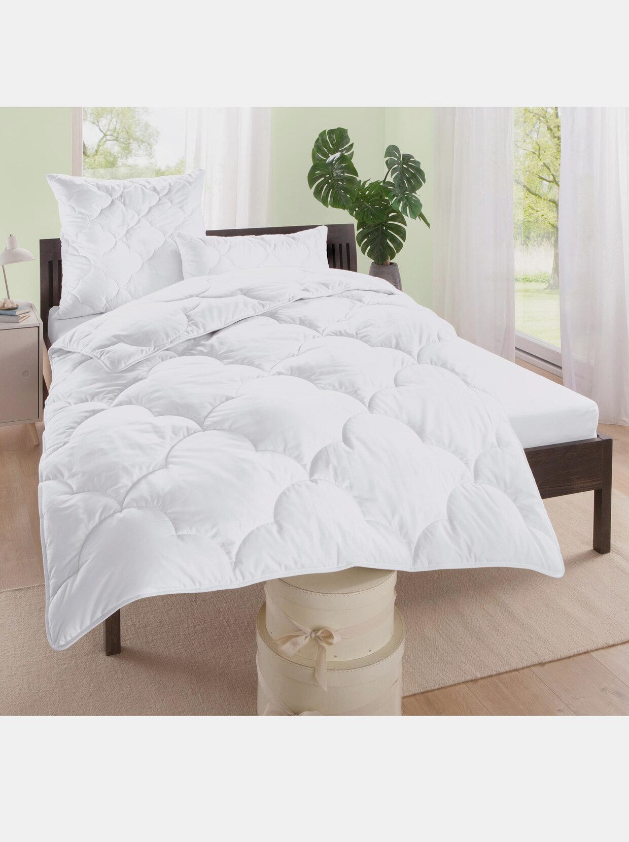 Frankenstolz Bett - weiß