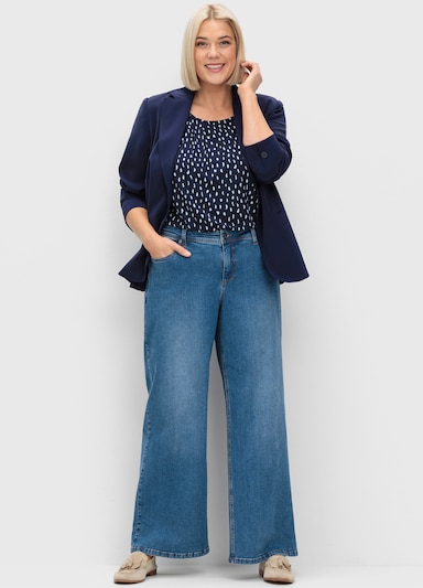 sheego Stretch-Jeans - blue denim