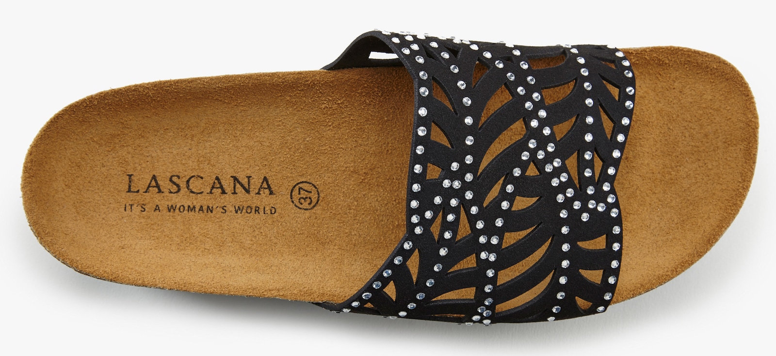 LASCANA Pantolette - schwarz