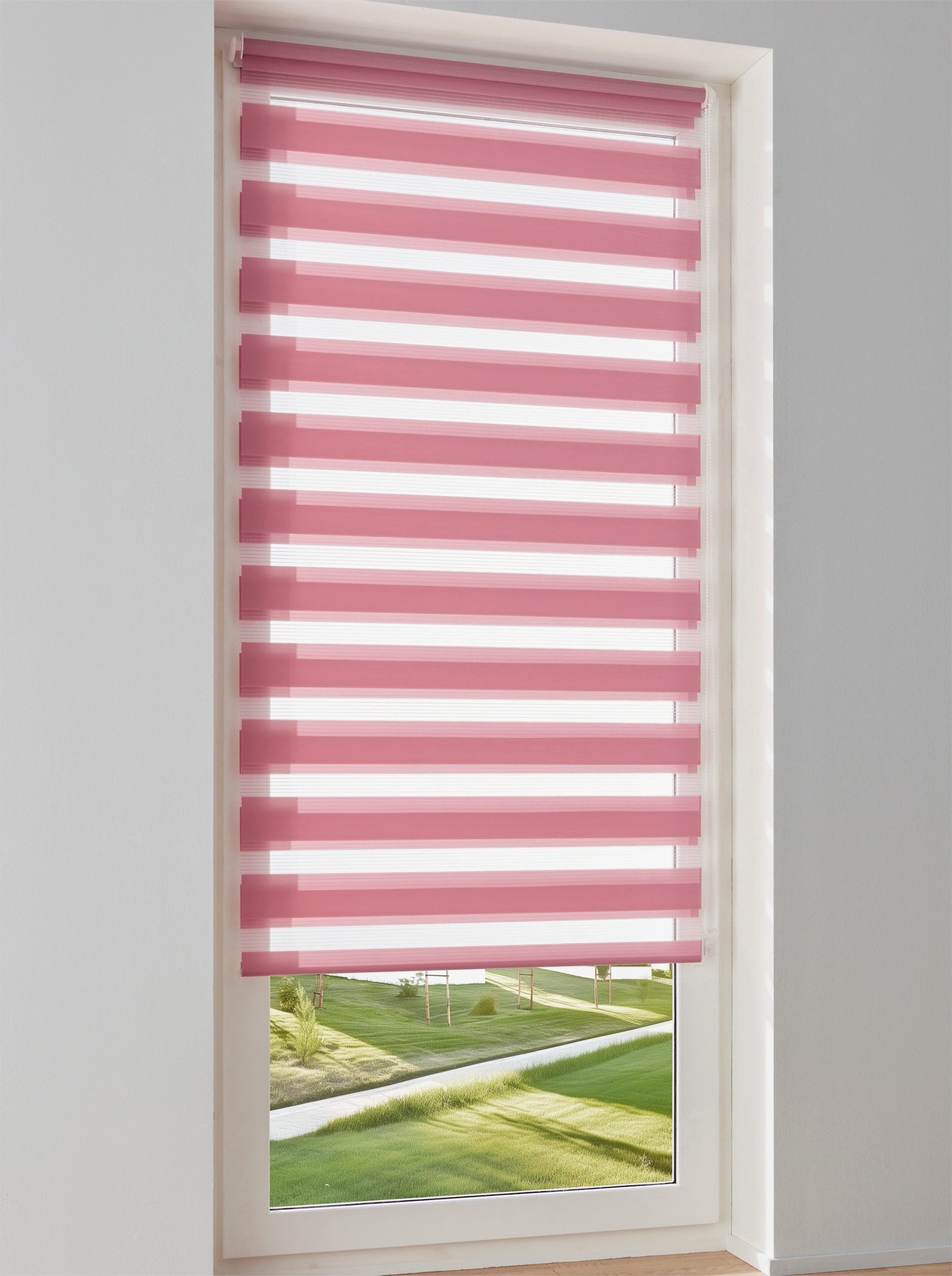 heine home Doppelrollo - mauve