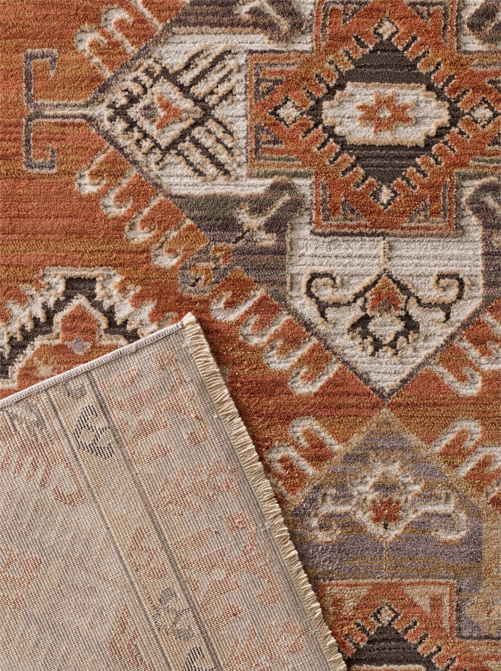 heine home Teppich - terra-grau