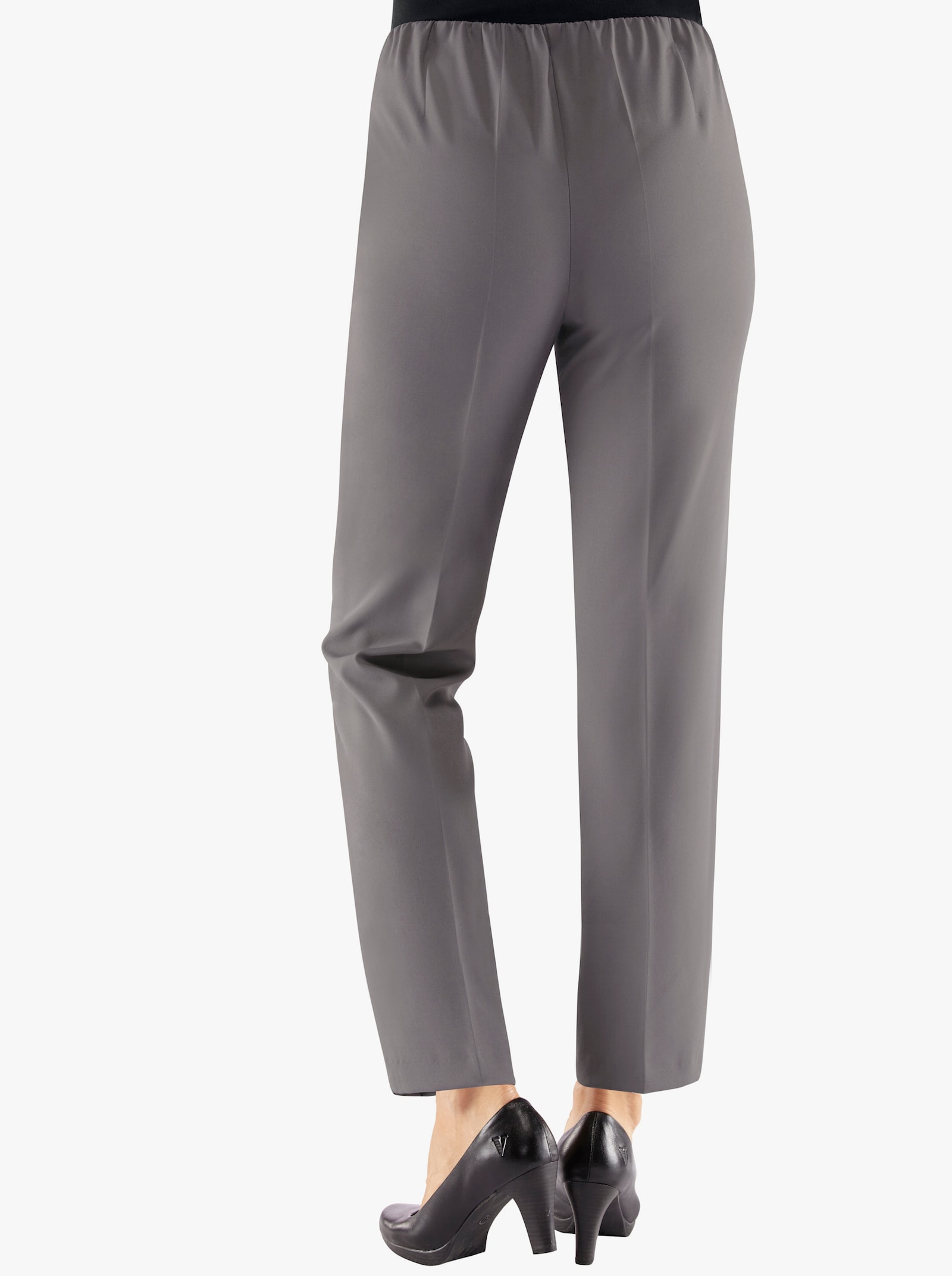 Adelina by Scheiter Schlupfhose mit Bügelfalten - anthrazit