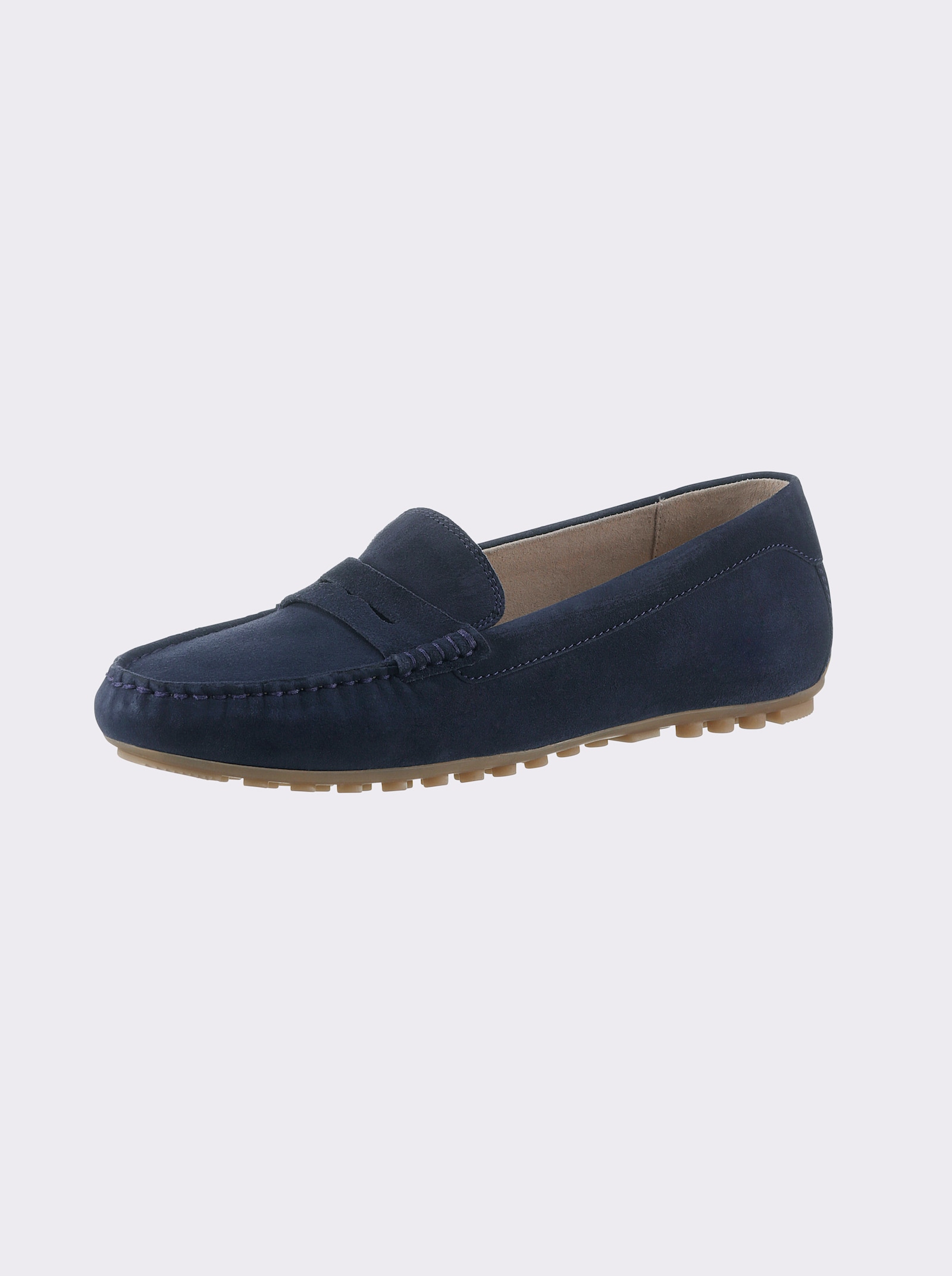 Caprice Slipper mit flexibler Laufsohle - marine