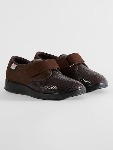 Varomed Klettschuh in Spezialweite L - mokka