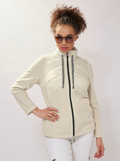 heine Fleece-Jacke - sand