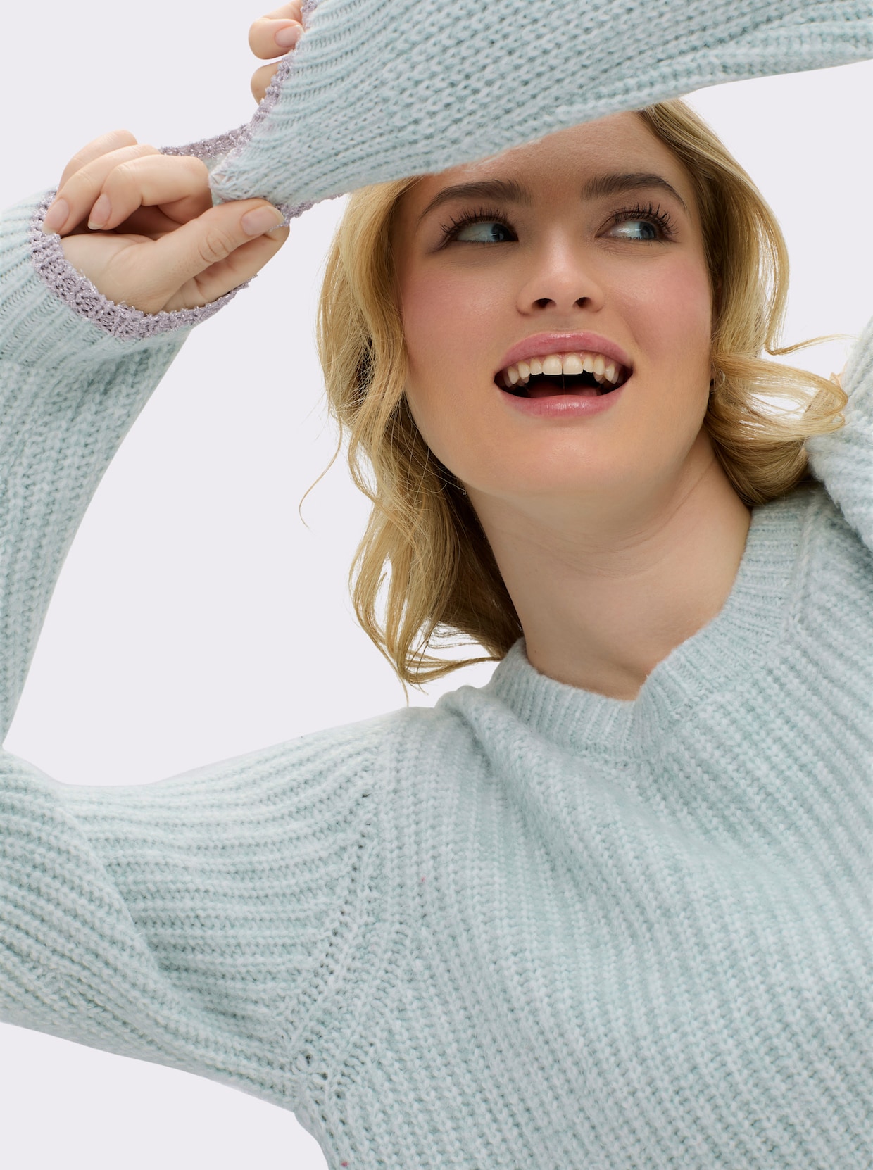 sheego Pullover - mint