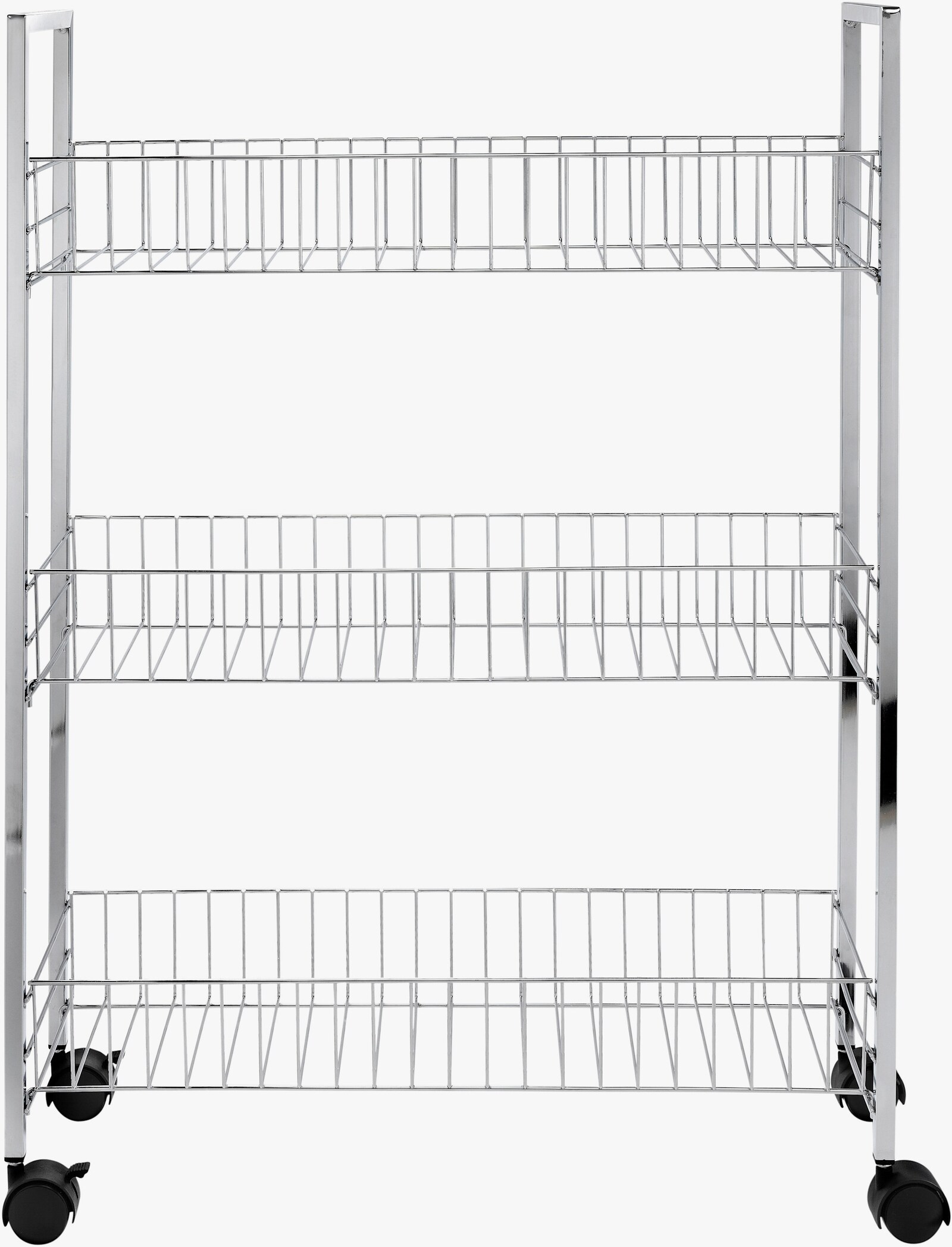 heine home Chariot de rangement - couleur argent