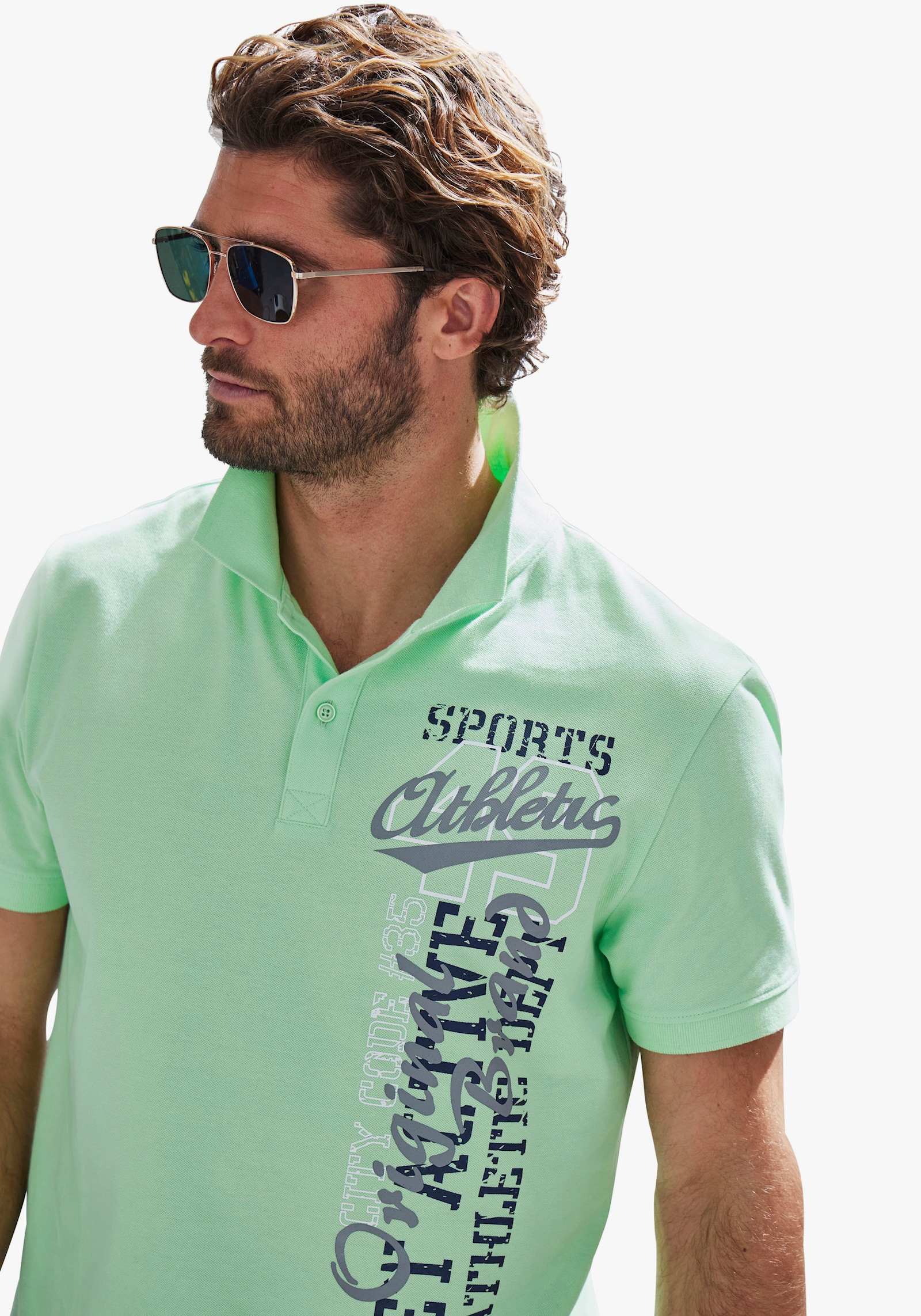 John Devin Poloshirt - lime