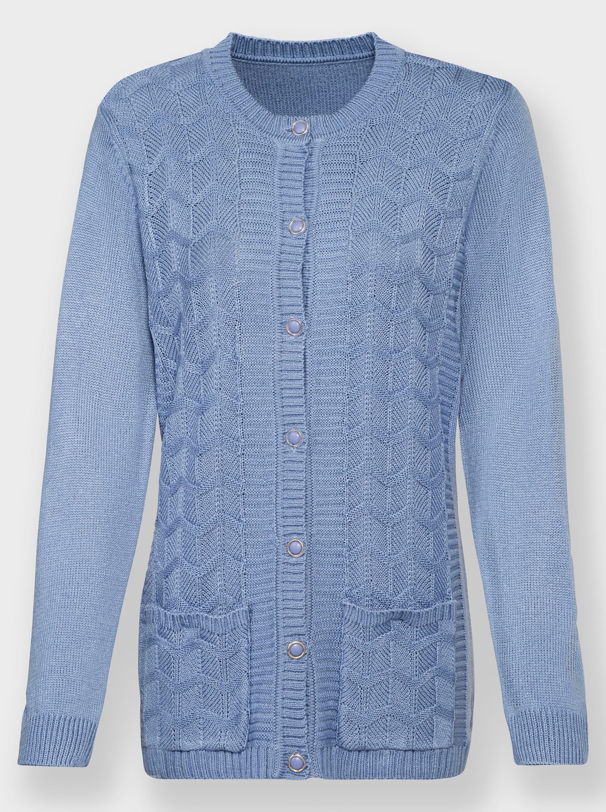 Strickjacke - bleu