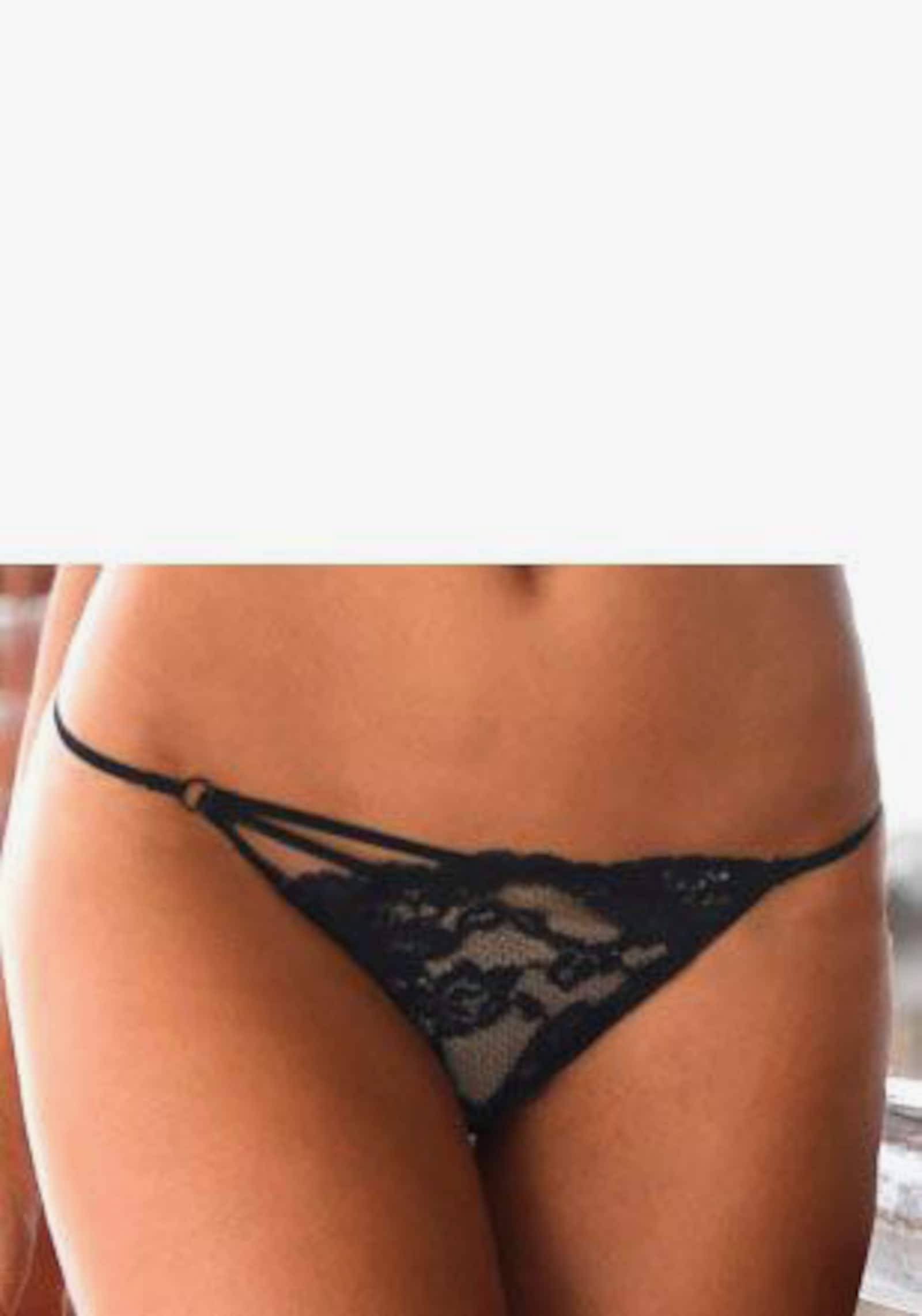 LASCANA String - noir