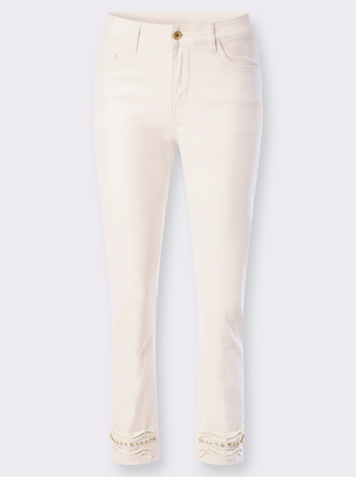heine Push-up-Jeans - ecru