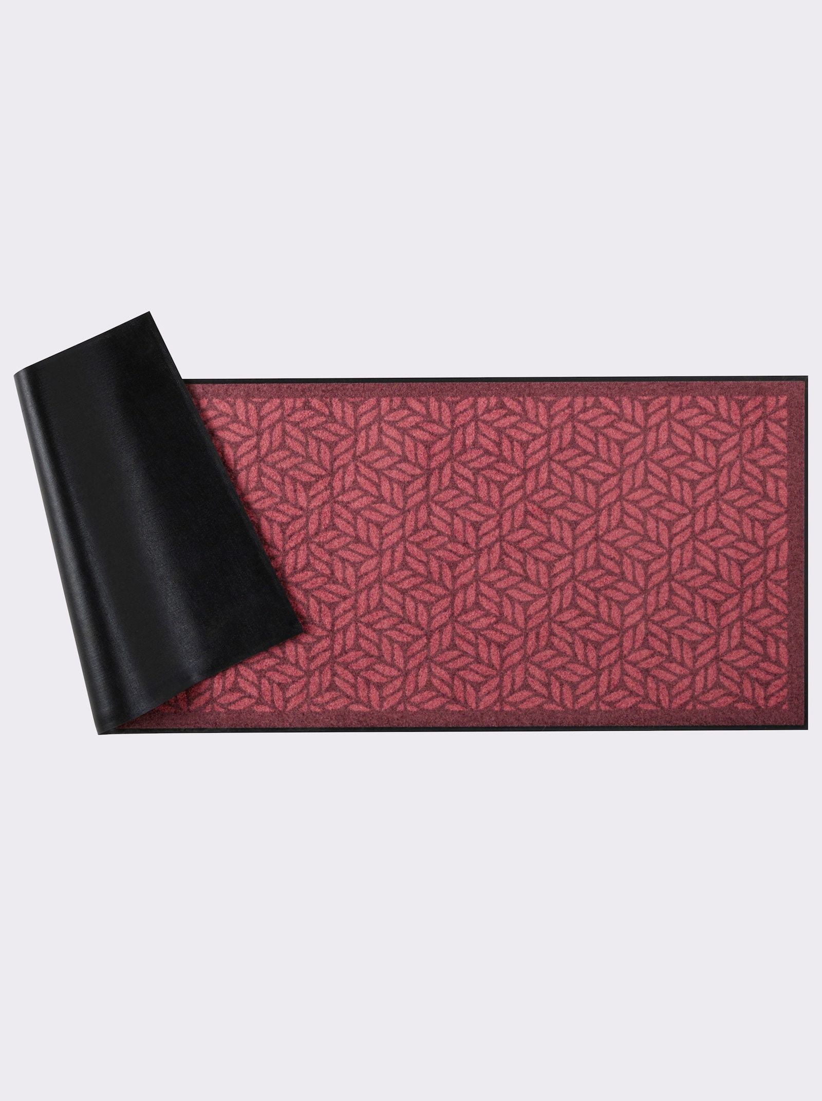 Salonloewe Fußmatte - dunkelrot