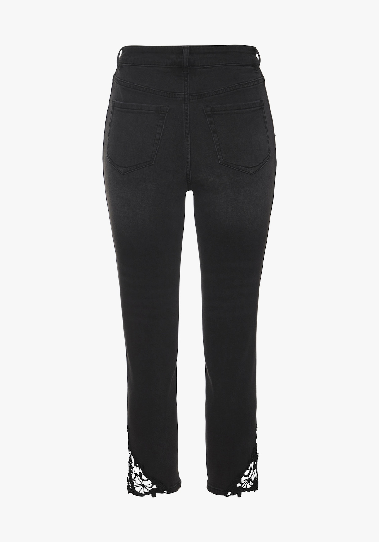 Vivance 7/8-Caprijeans - black washed