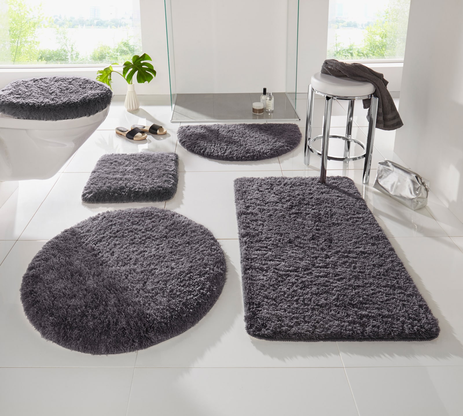 heine home Badgarnitur - anthrazit