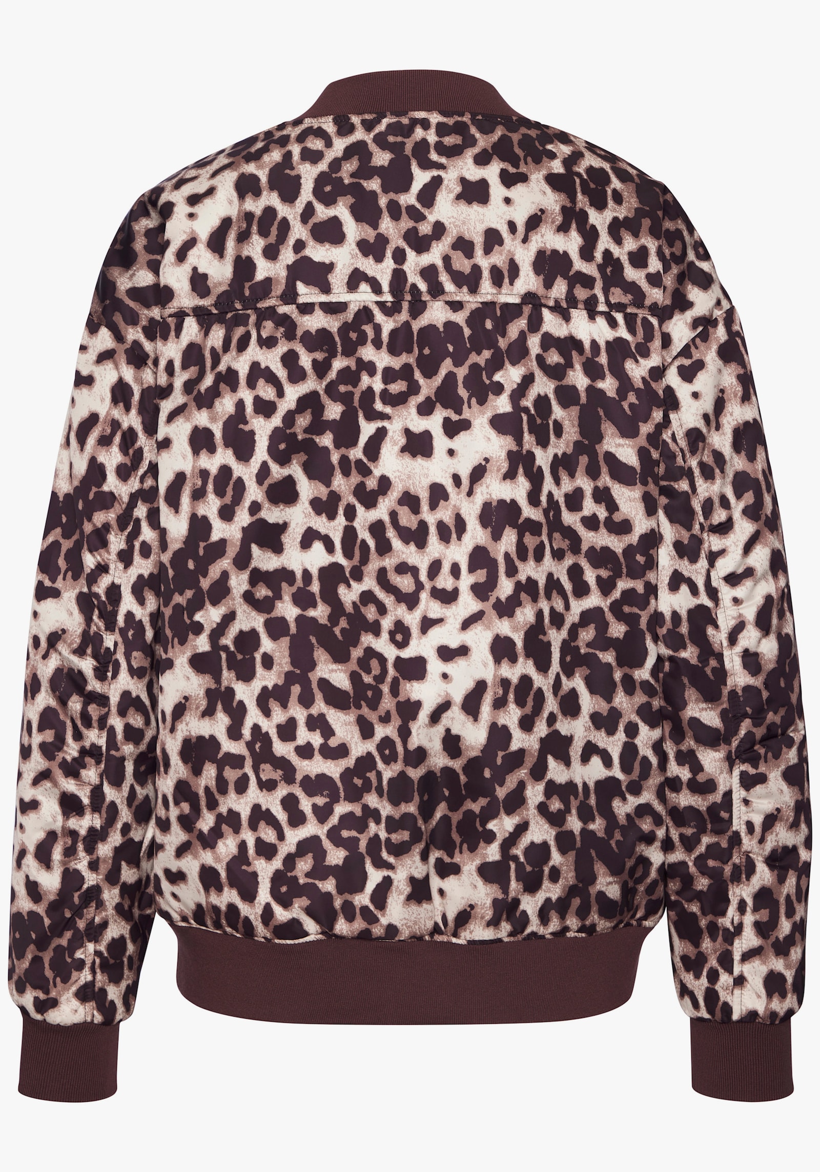 Buffalo Veste réversible - marron foncé-imprimé animal