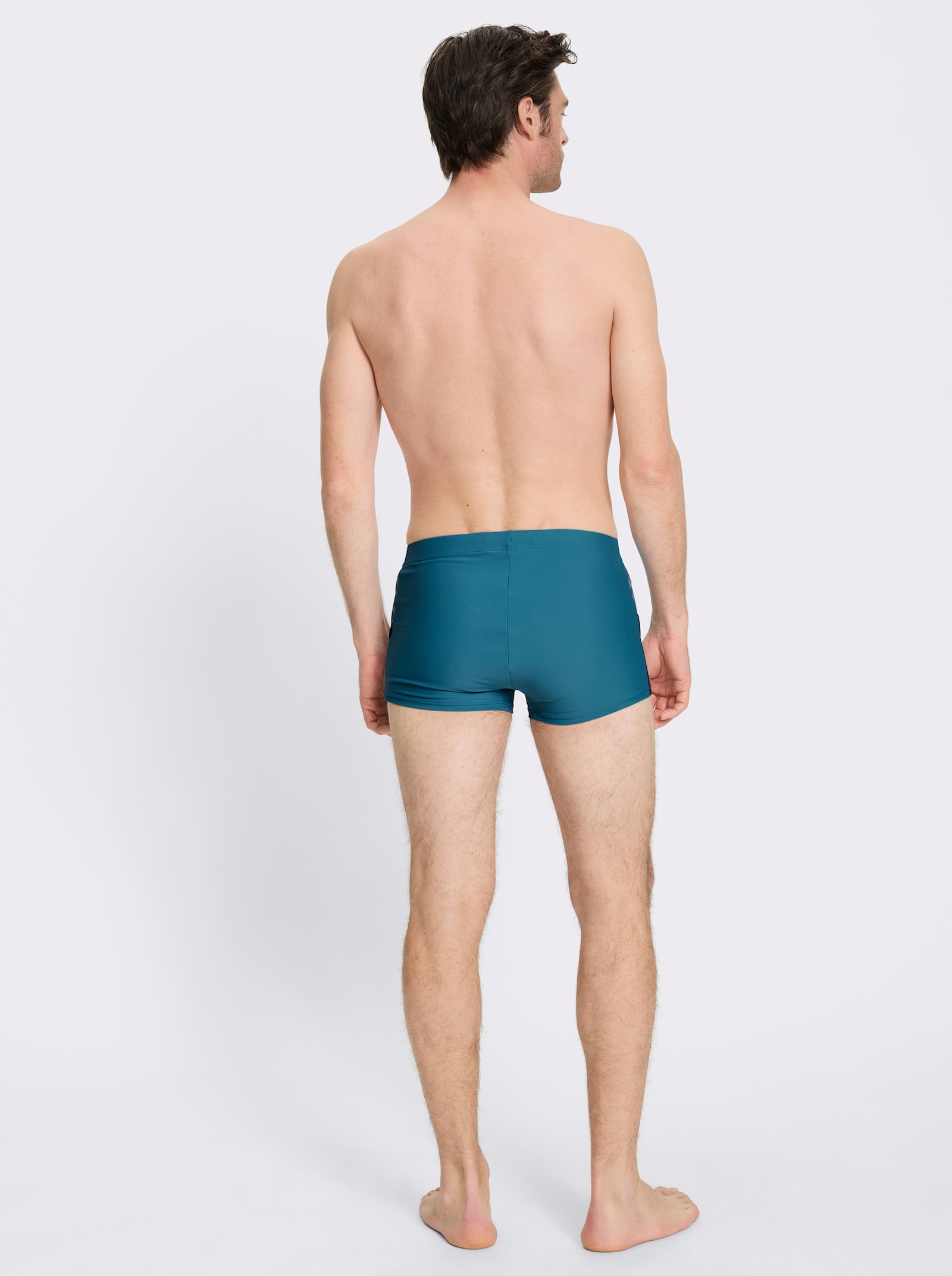 feel good Badehose mit Reißverschluss-Tasche - topas-bedruckt