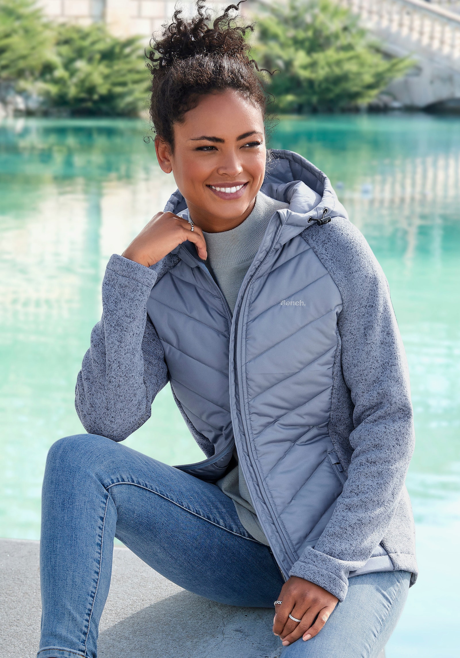 Vivance Steppjacke - blau