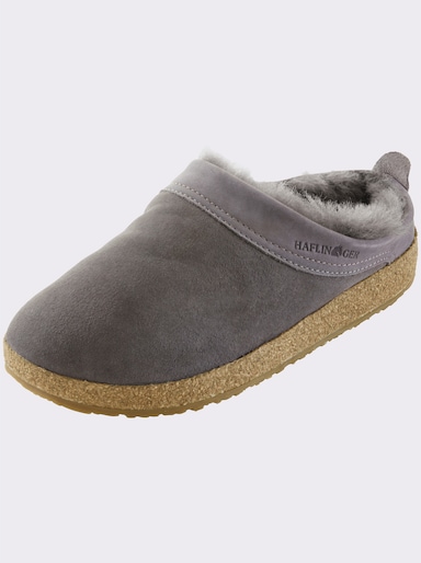 Haflinger Chaussons - anthracite