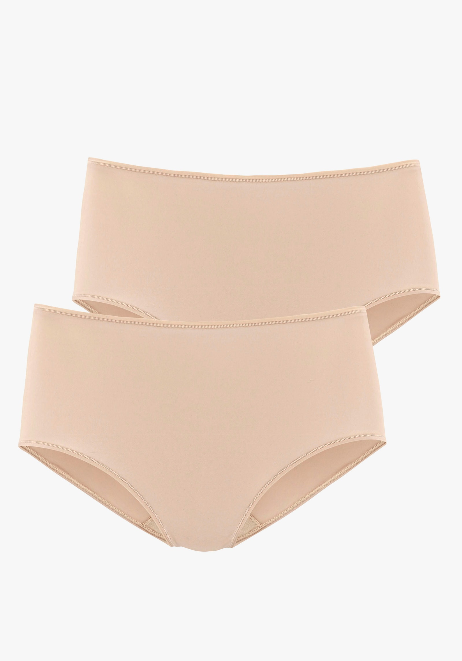 LASCANA Culotte taille haute - beige
