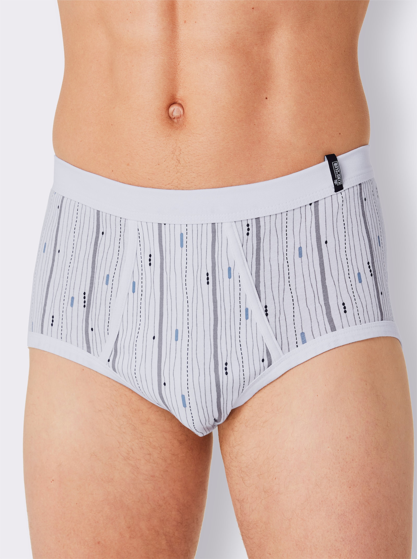 KINGsCLUB Slip - wit geprint