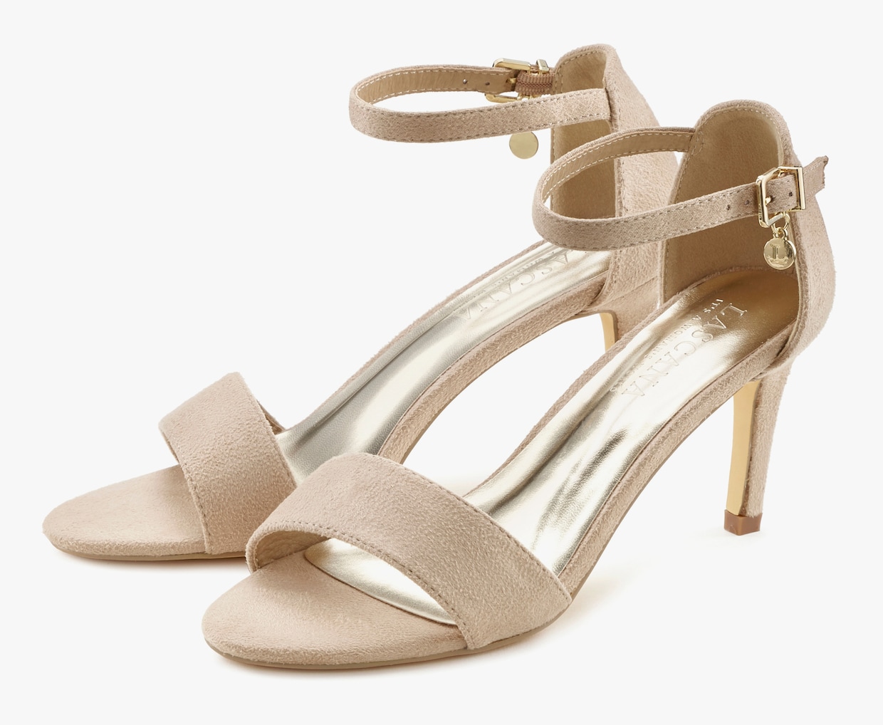 LASCANA High-Heel-Sandalette - beige