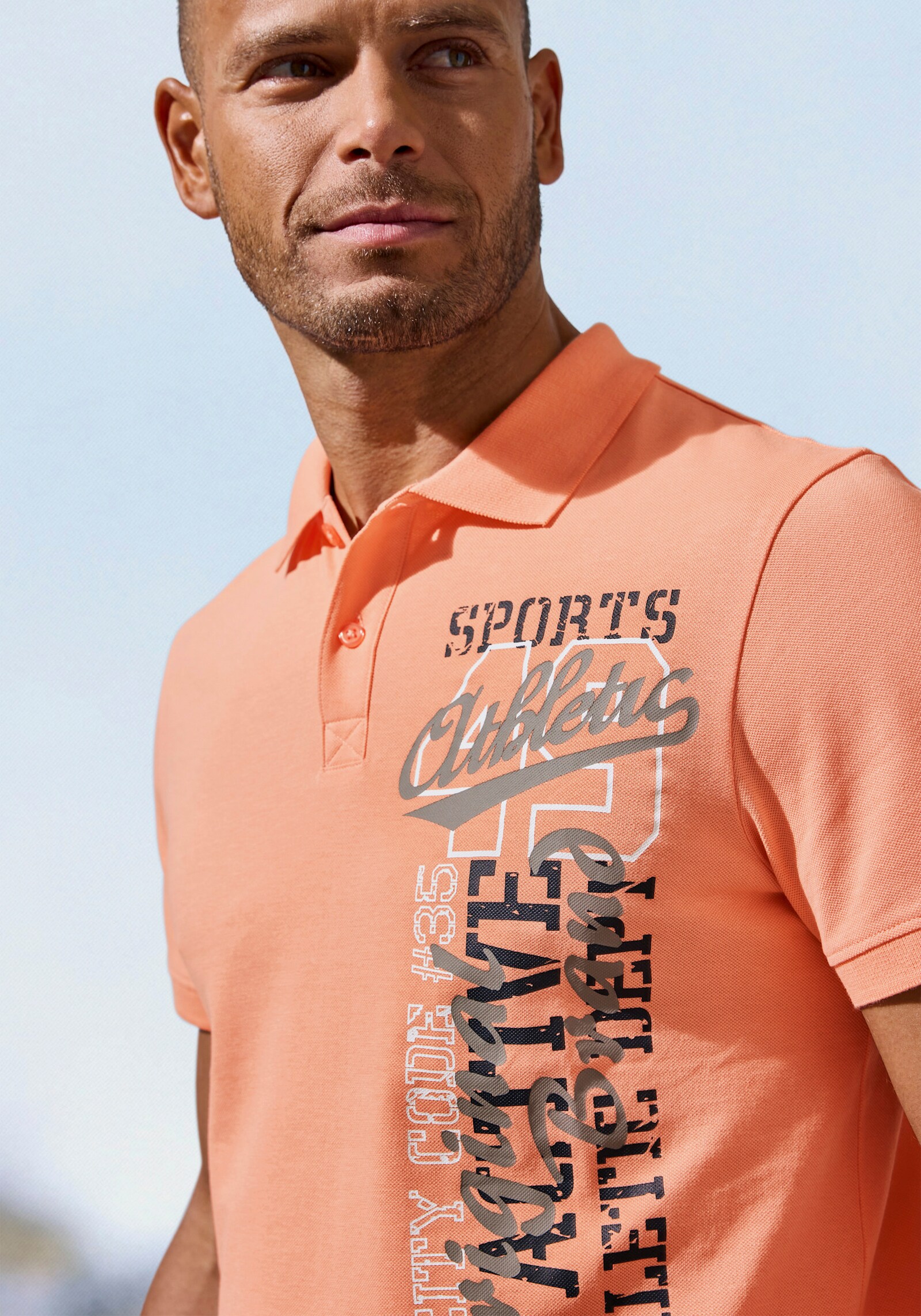 John Devin Poloshirt - apricot