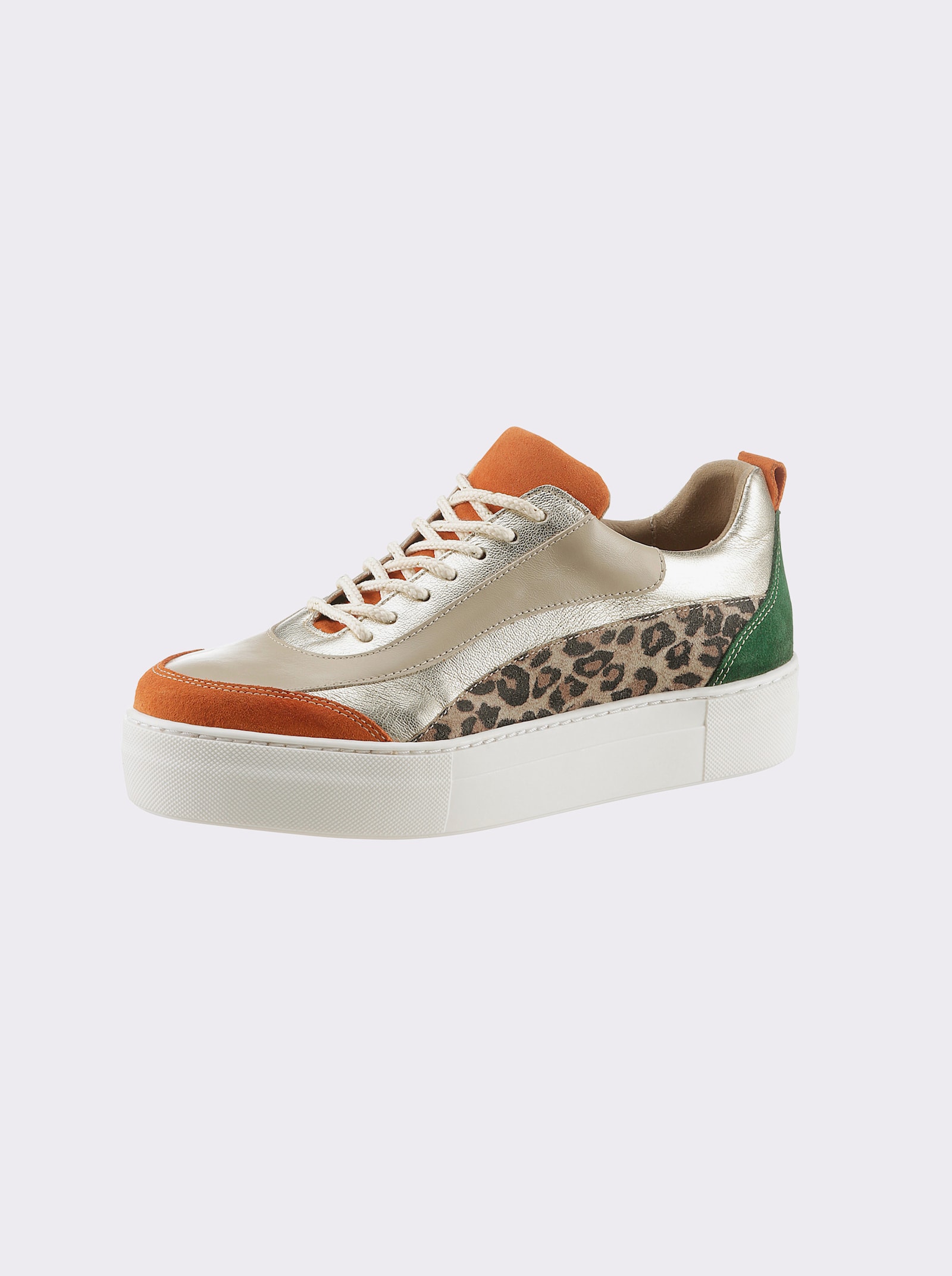 heine Sneaker - beige/bont