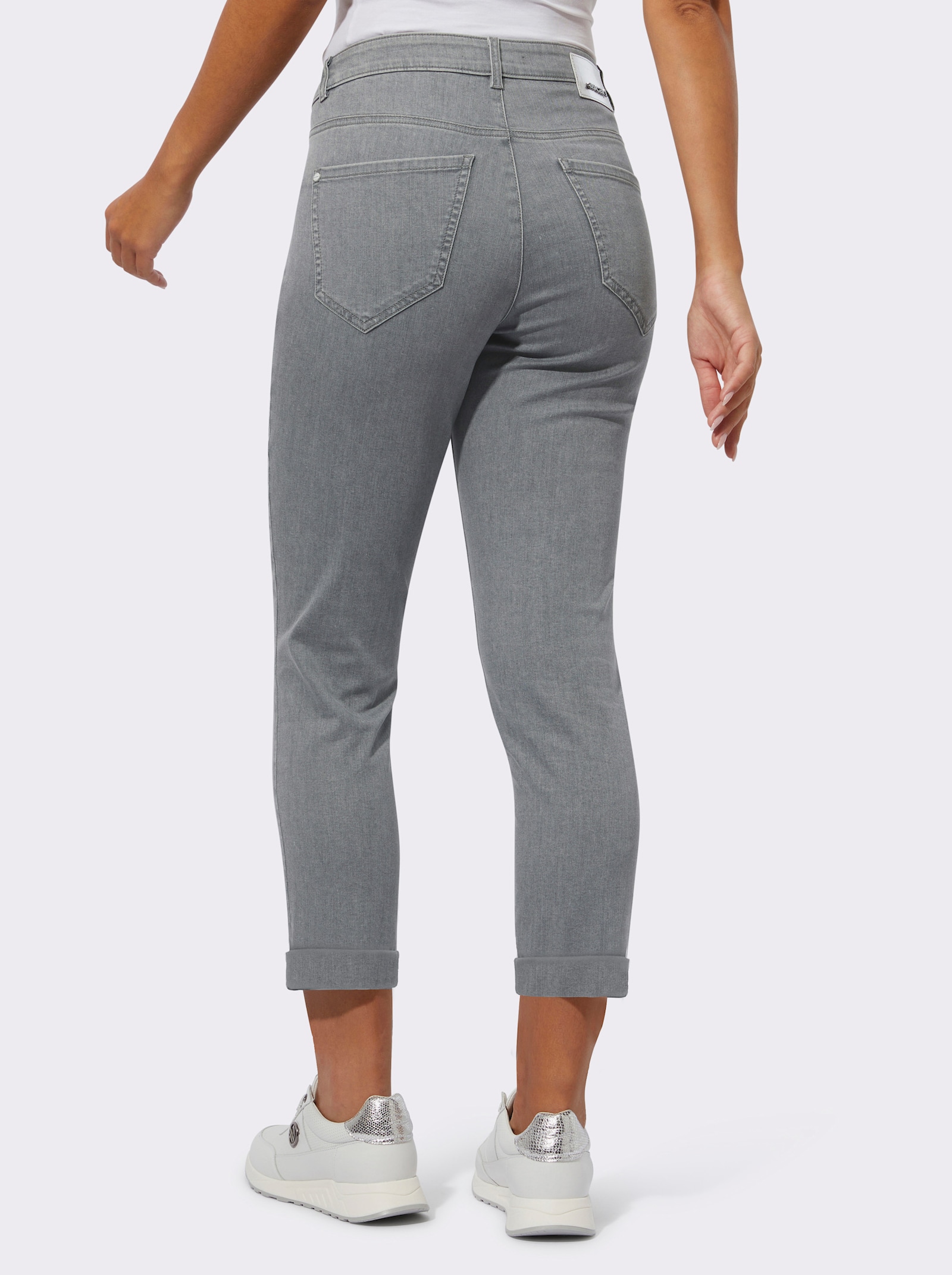 Ascari 5-Pocket-Jeans mit Push-up-Effekt - grey denim