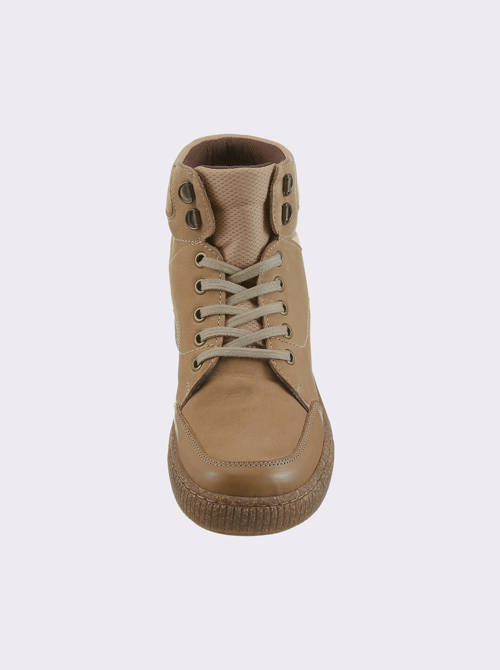 airsoft modern+ Stiefelette mit Polsterung - beige