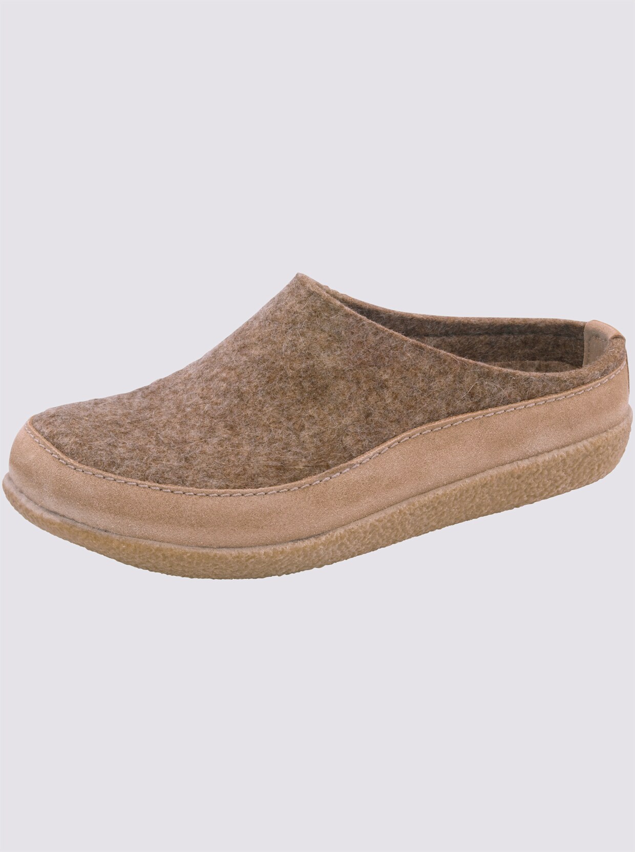 Haflinger Hausschuh - beige
