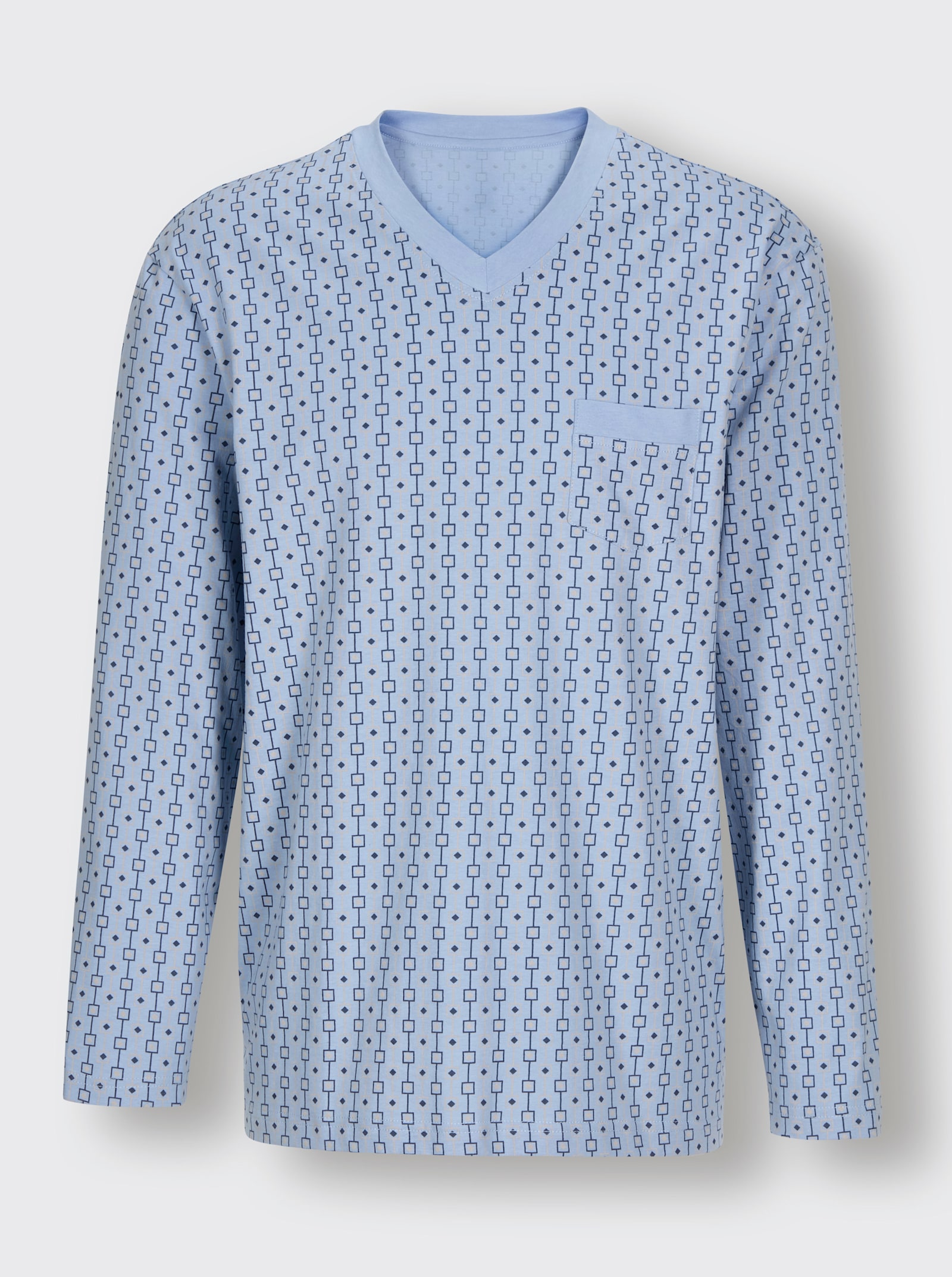 KINGsCLUB Pyjama in set van 2 - bleu gedessineerd